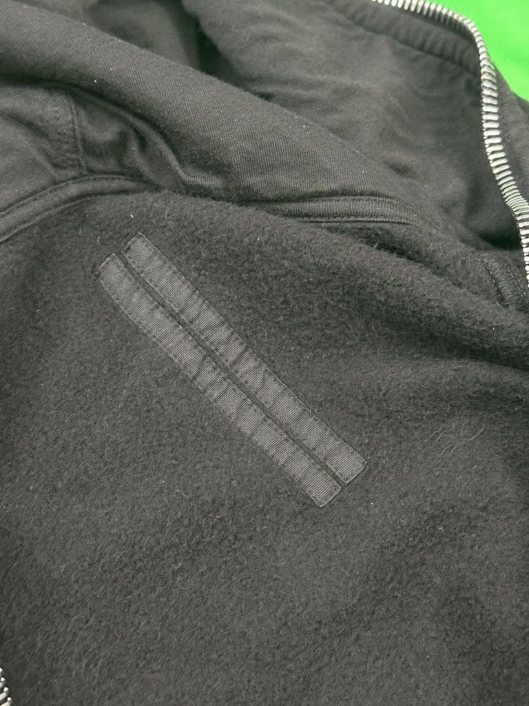 Rick Owens Drkshdw Rick Owens drkshdw Porterville cropped gimp zip hoodie Size US L / EU 52-54 / 3 - 6 Thumbnail