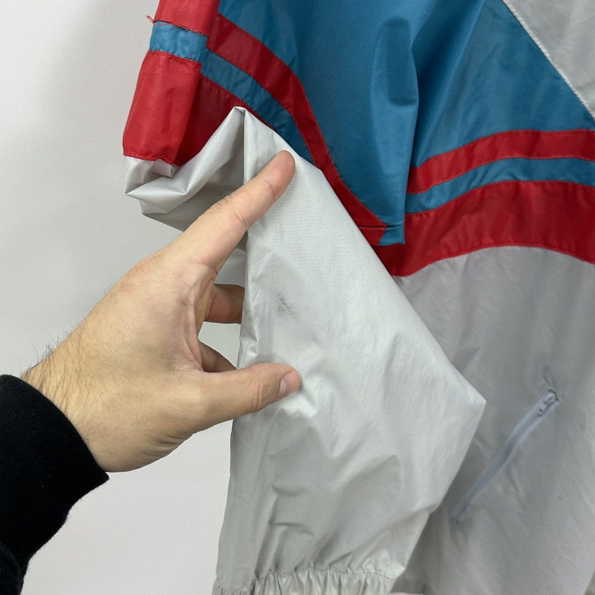 Vintage Vintage 90s Adidas Raincoat windbreaker jacket y2k outdoor Size US M / EU 48-50 / 2 - 8 Thumbnail