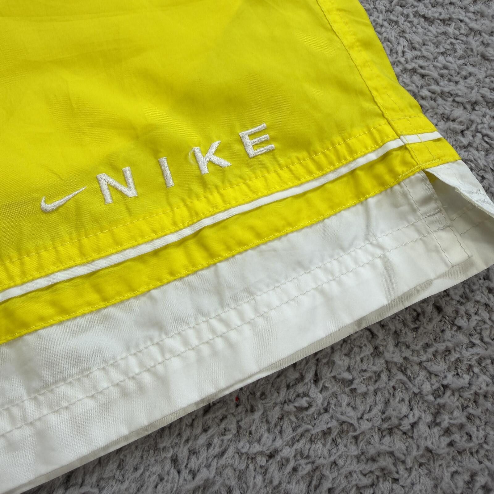 Nike Nike Yellow Swim Trunks Mens XL Neon Athletic Shorts Beach Size US 36 / EU 52 - 5 Thumbnail