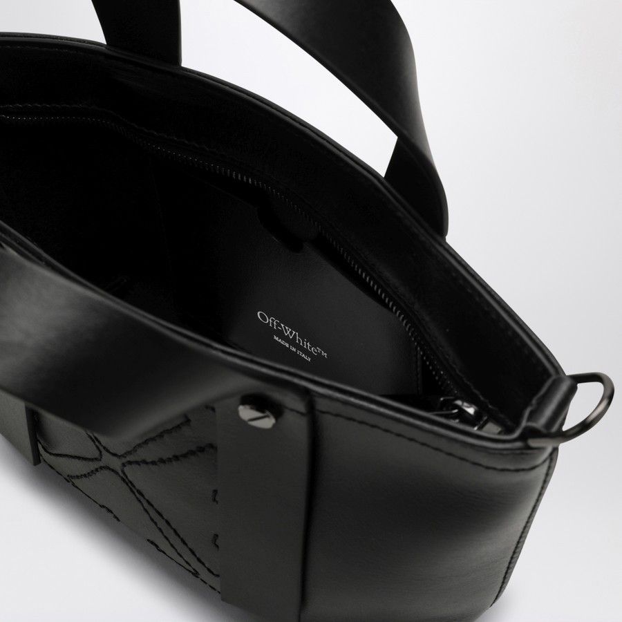 Off-White o1d2blof0924 Size: OS / Leather Handbag With Logo in Black Size ONE SIZE - 4 Thumbnail