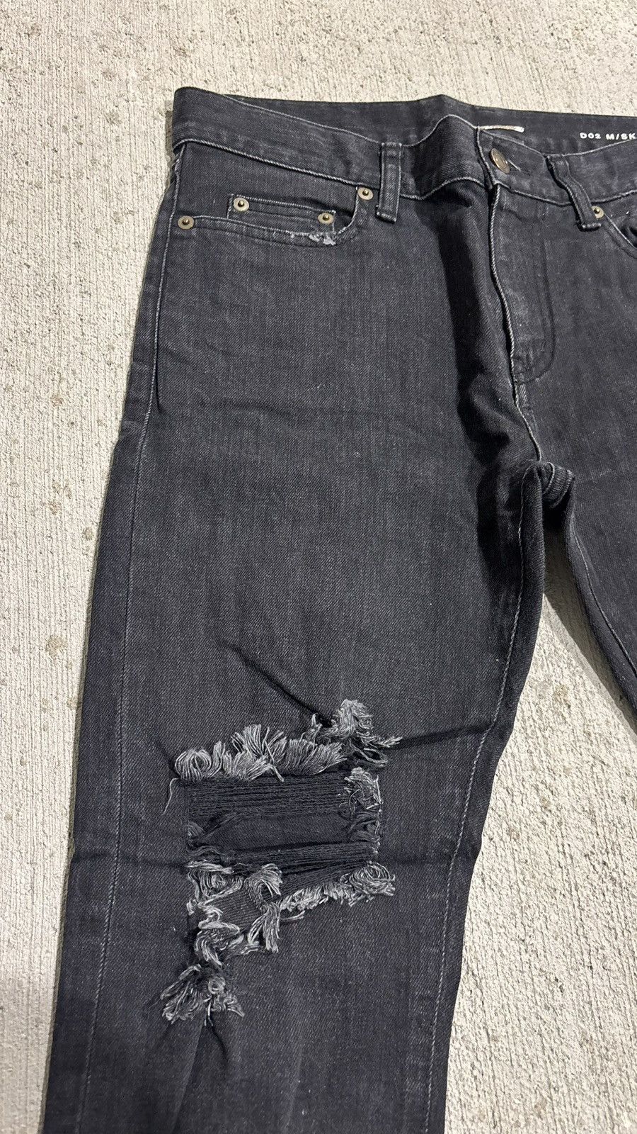 Saint Laurent Paris Saint Laurent Paris D02 Denim Size US 29 - 3 Thumbnail