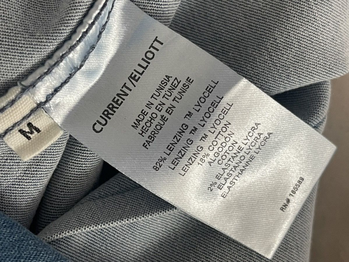 Current/Elliot Current Eliott mens denim shirt M delta snap new Size US M / EU 48-50 / 2 - 7 Thumbnail