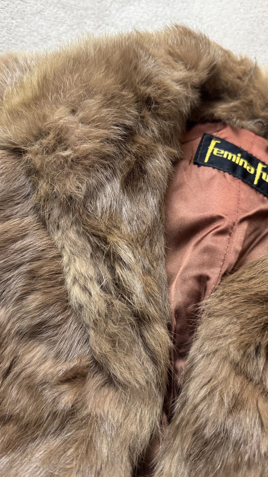 Vintage Y2K French Rabbit Fur Korean Coat ifsixwasnine LGB ysl Size S / US 4 / IT 40 - 8 Thumbnail