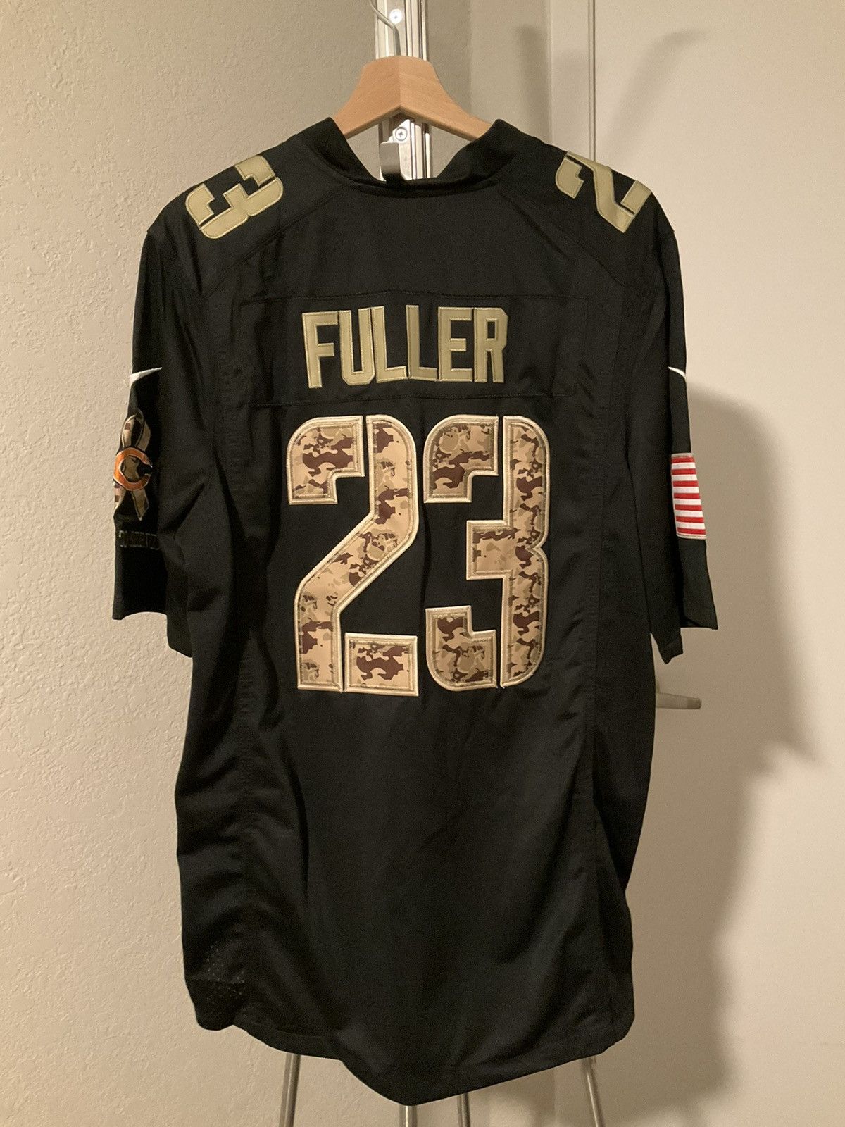 NFL × Nike NFL Chicago Bears Kyle Fuller Camo Salute to Service Jersey Size US XL / EU 56 / 4 - 2 Thumbnail