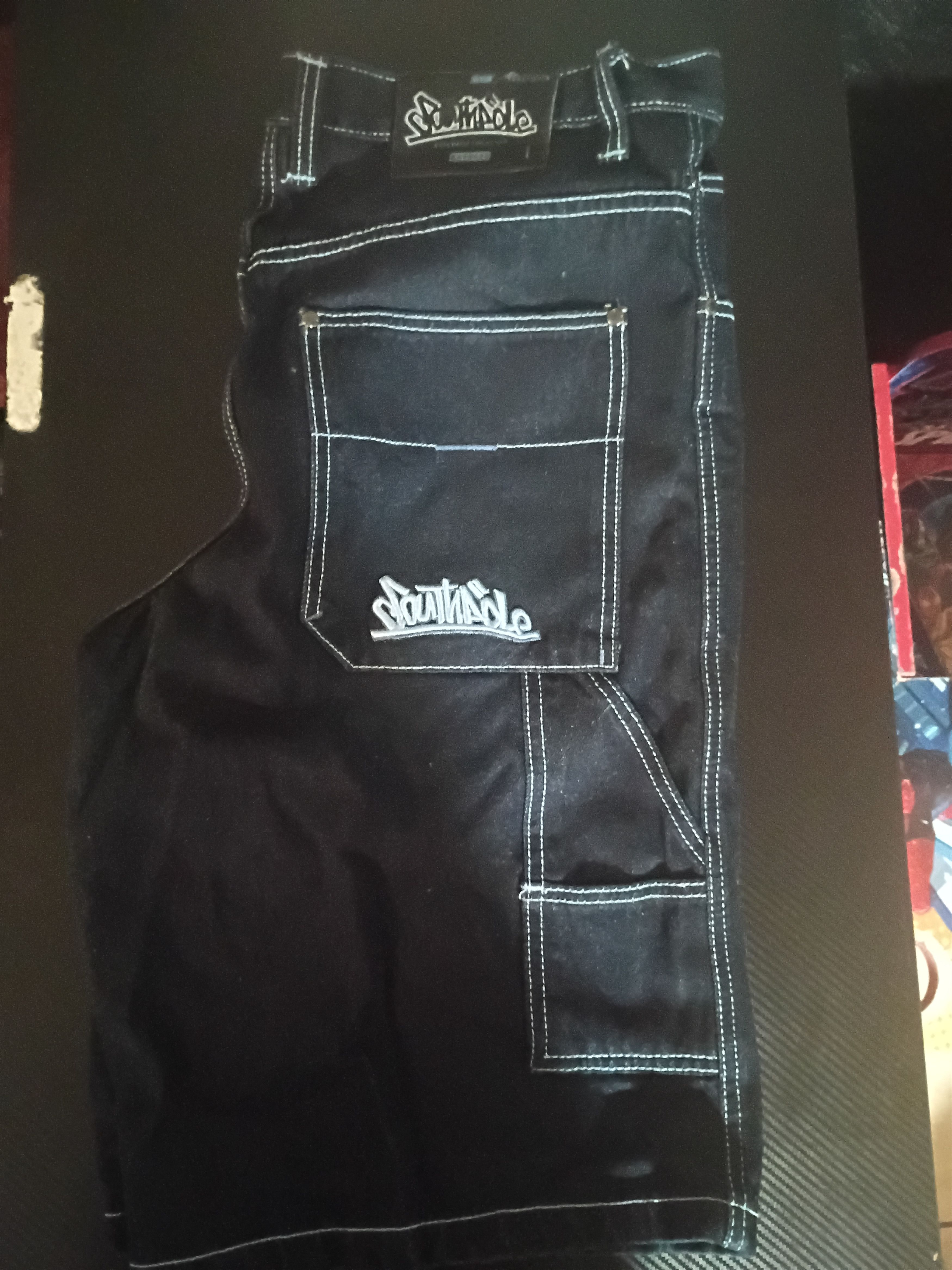 Southpole Y2K Southpole Embroidered Carpenter Jorts Size US 34 / EU 50 - 3 Thumbnail