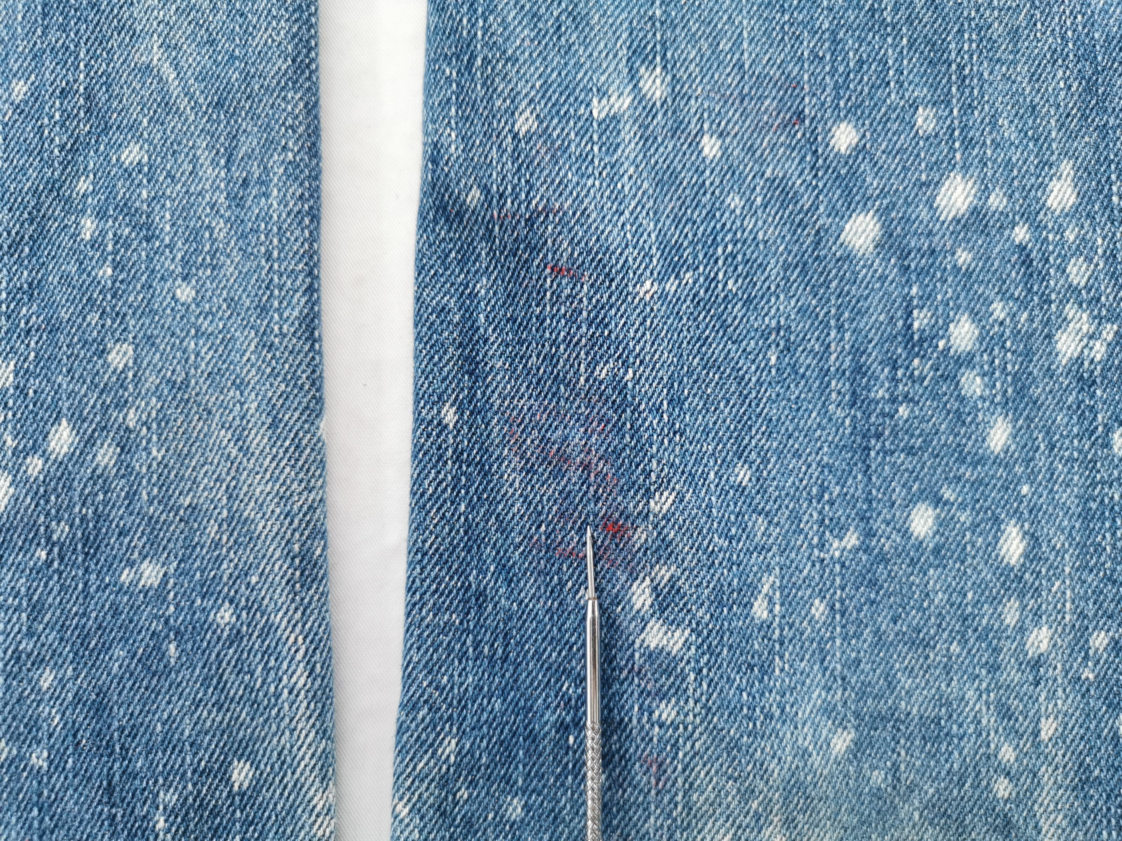 Vintage Vintage Blue Moon Patchwork Denim Jeans Waist 35 Size US 35 - 10 Thumbnail