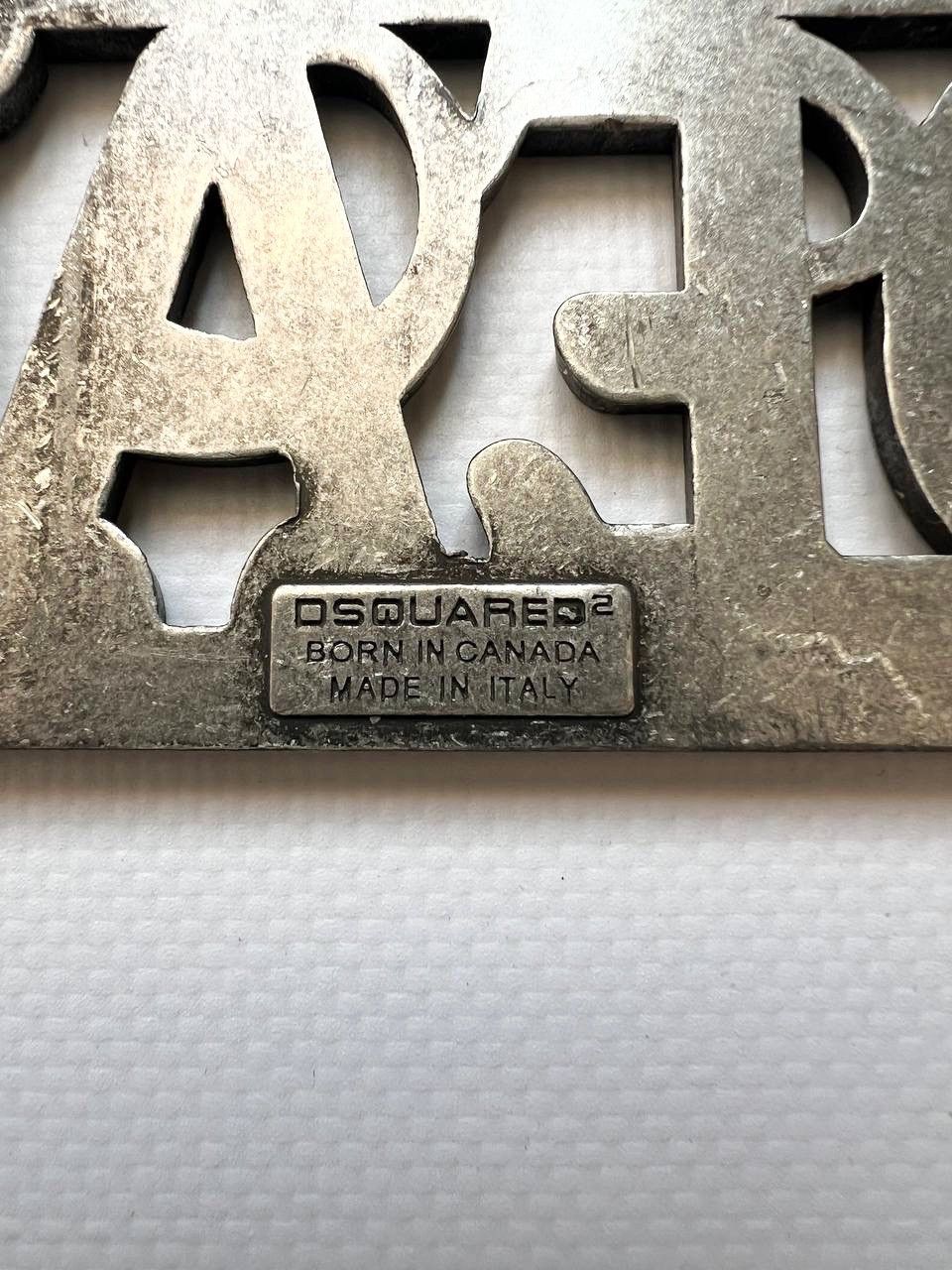 Dsquared2 × Japanese Brand × Kapital Vintage Dsquared belt big buckle DEAN punk dsquared2 Size ONE SIZE - 7 Thumbnail