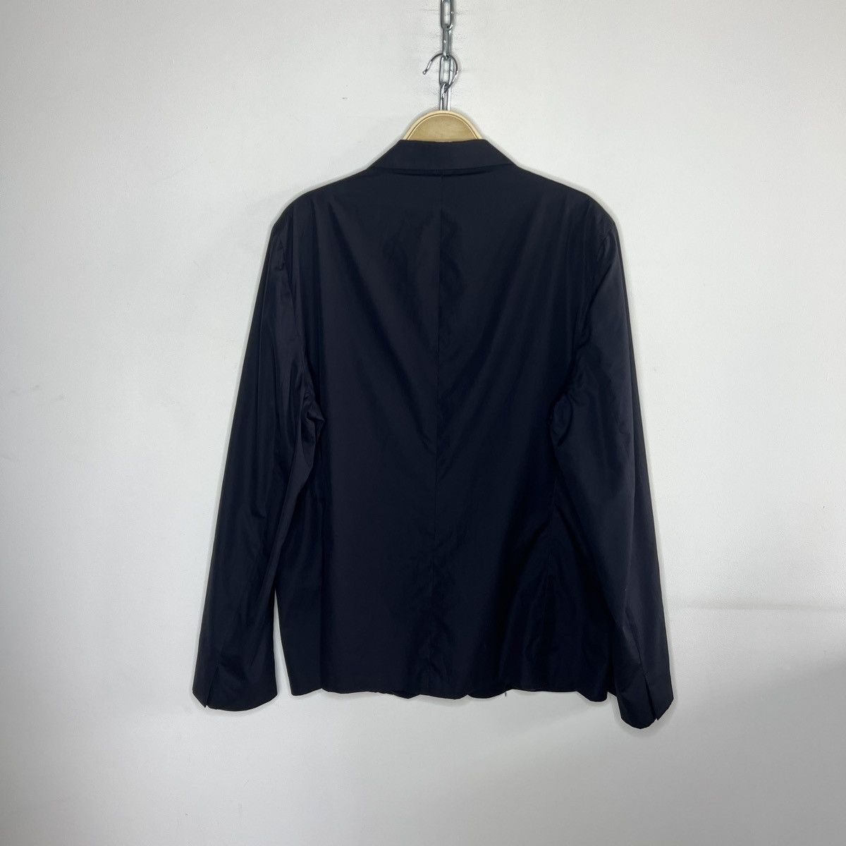 Acne Studios Acne Studios Antibes Cotton Single Breasted Navy Blazer Size 40R - 5 Thumbnail
