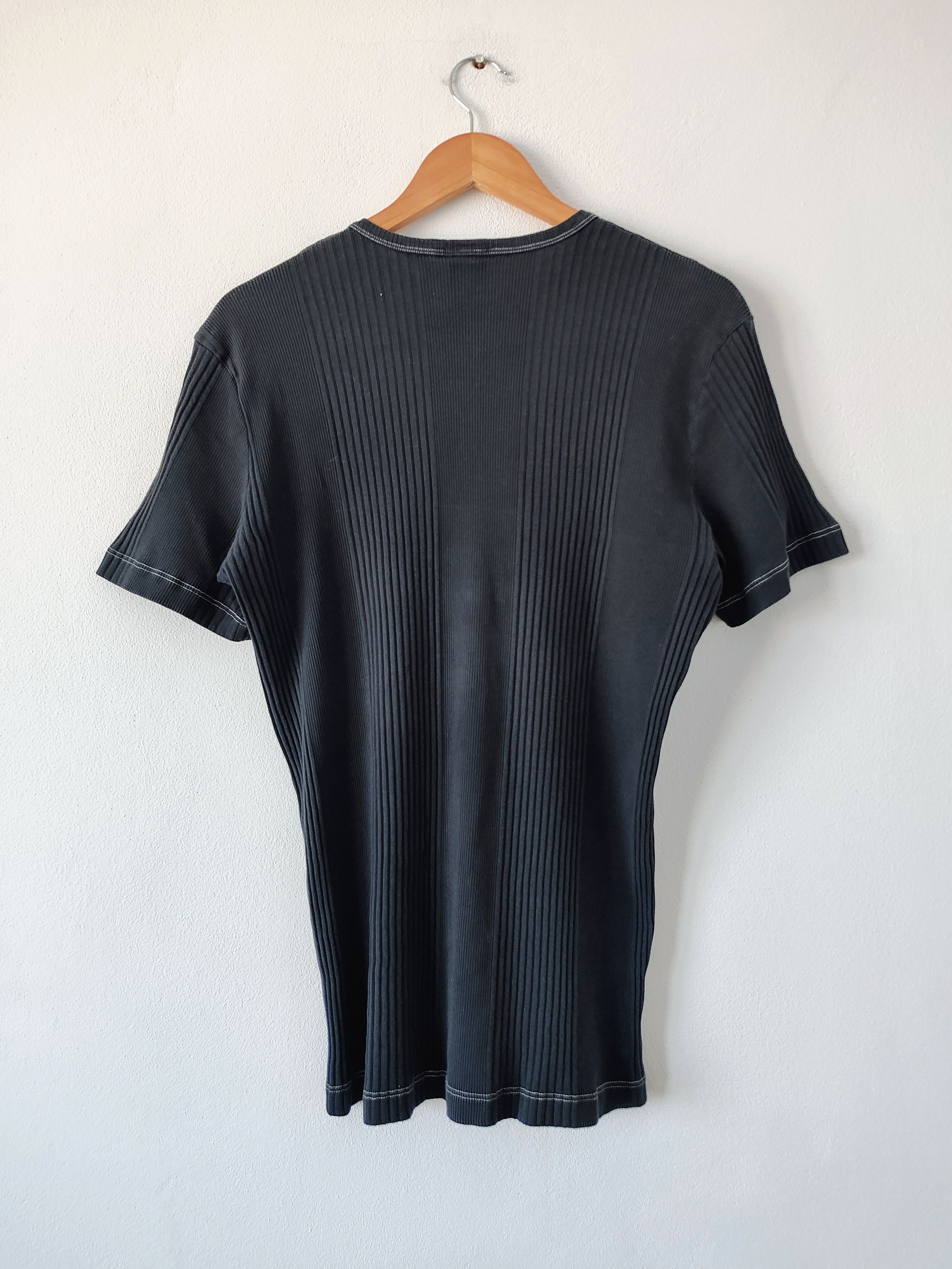 Versace Jeans Couture VINTAGE RIBBED TEE Size US XL / EU 56 / 4 - 5 Thumbnail