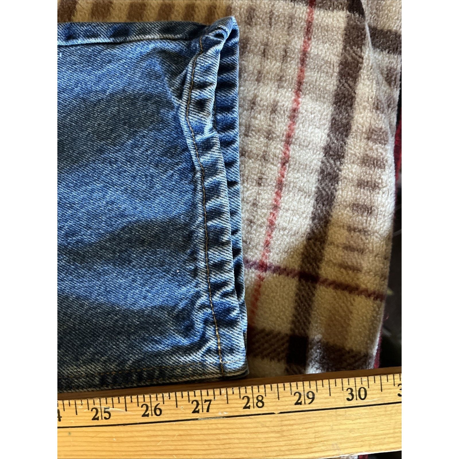 Carhartt Carhartt Jeans Mens 38x28 Blue Relaxed Fit Cotton Denim Size US 38 / EU 54 - 7 Thumbnail