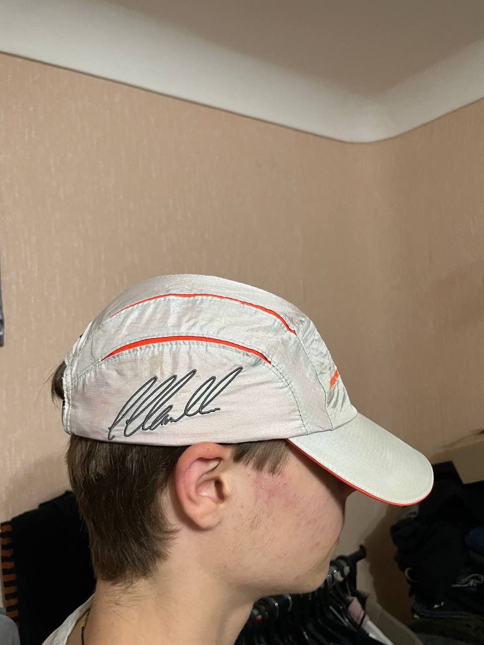 Malcolm McLaren × Mercedes-Benz Vodafone McLaren Mercedes Fernando Alonso Lewis Hamilton Cap Size ONE SIZE - 9 Thumbnail