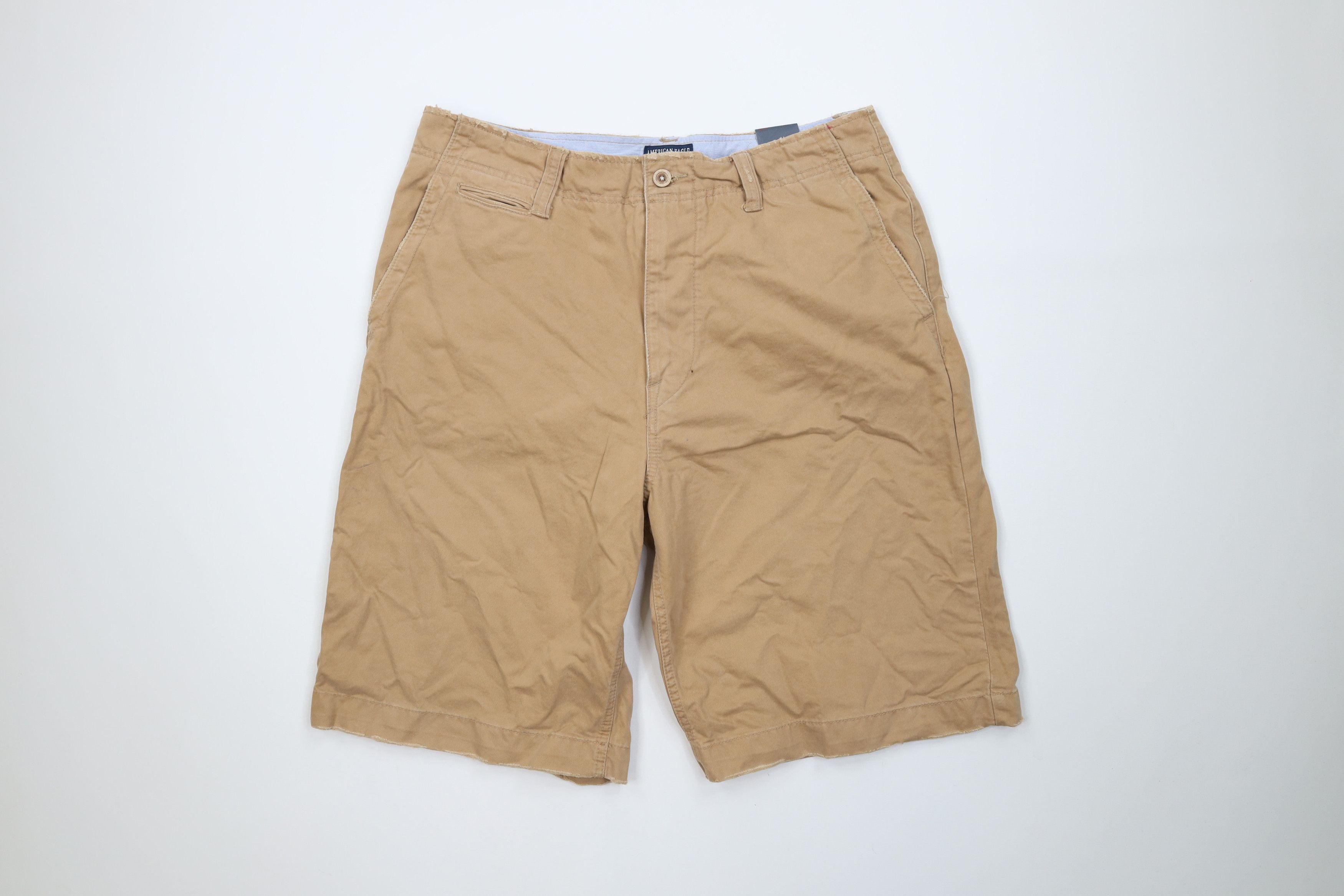 American Eagle Outfitters Deadstock Vintage Y2K American Eagle Outfitters Chino Shorts Size US 34 / EU 50 - 1 Thumbnail