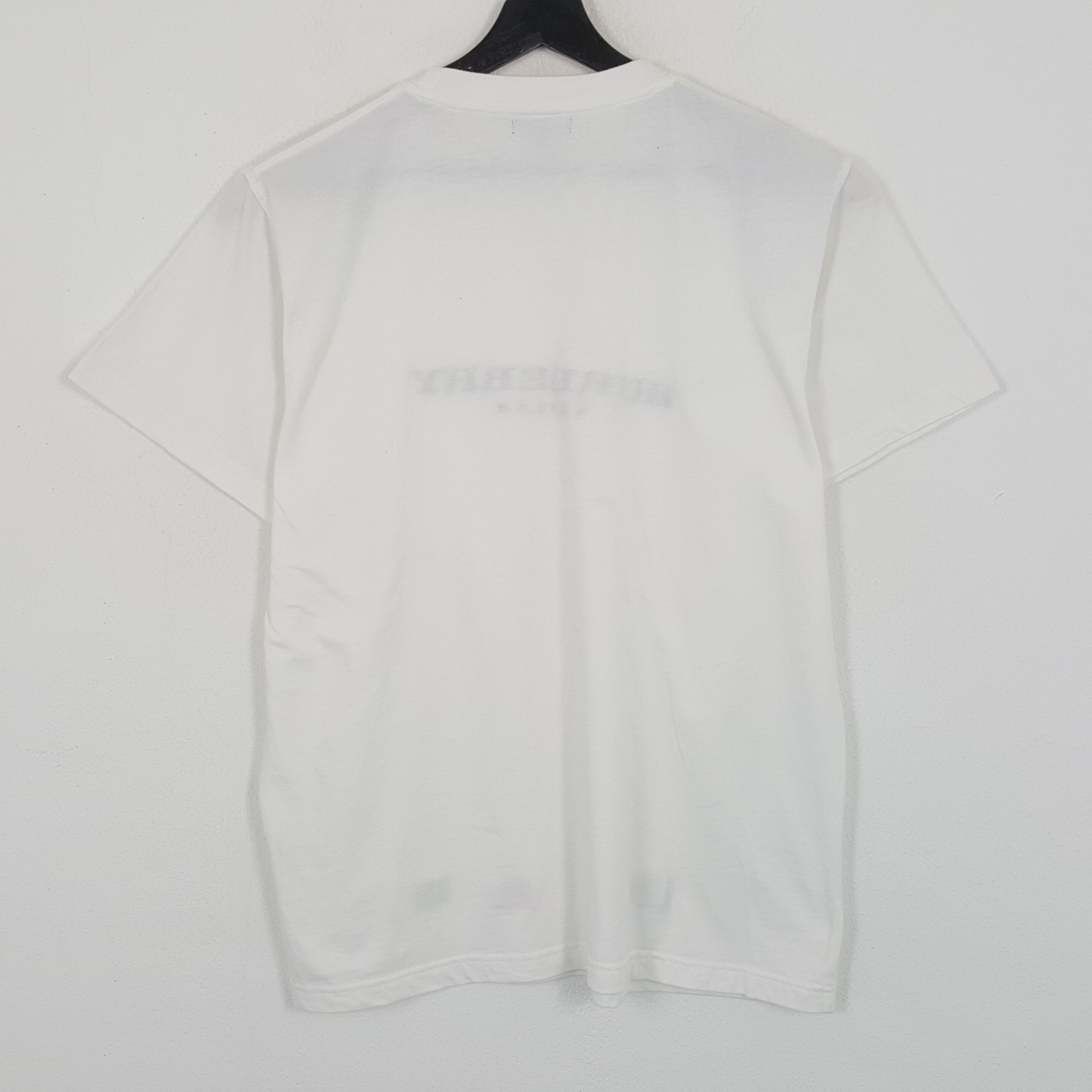 Burberry × Vintage BURBERRY LONDON Fashion Style Embroidery Spellout Tshirt Size US L / EU 52-54 / 3 - 3 Thumbnail