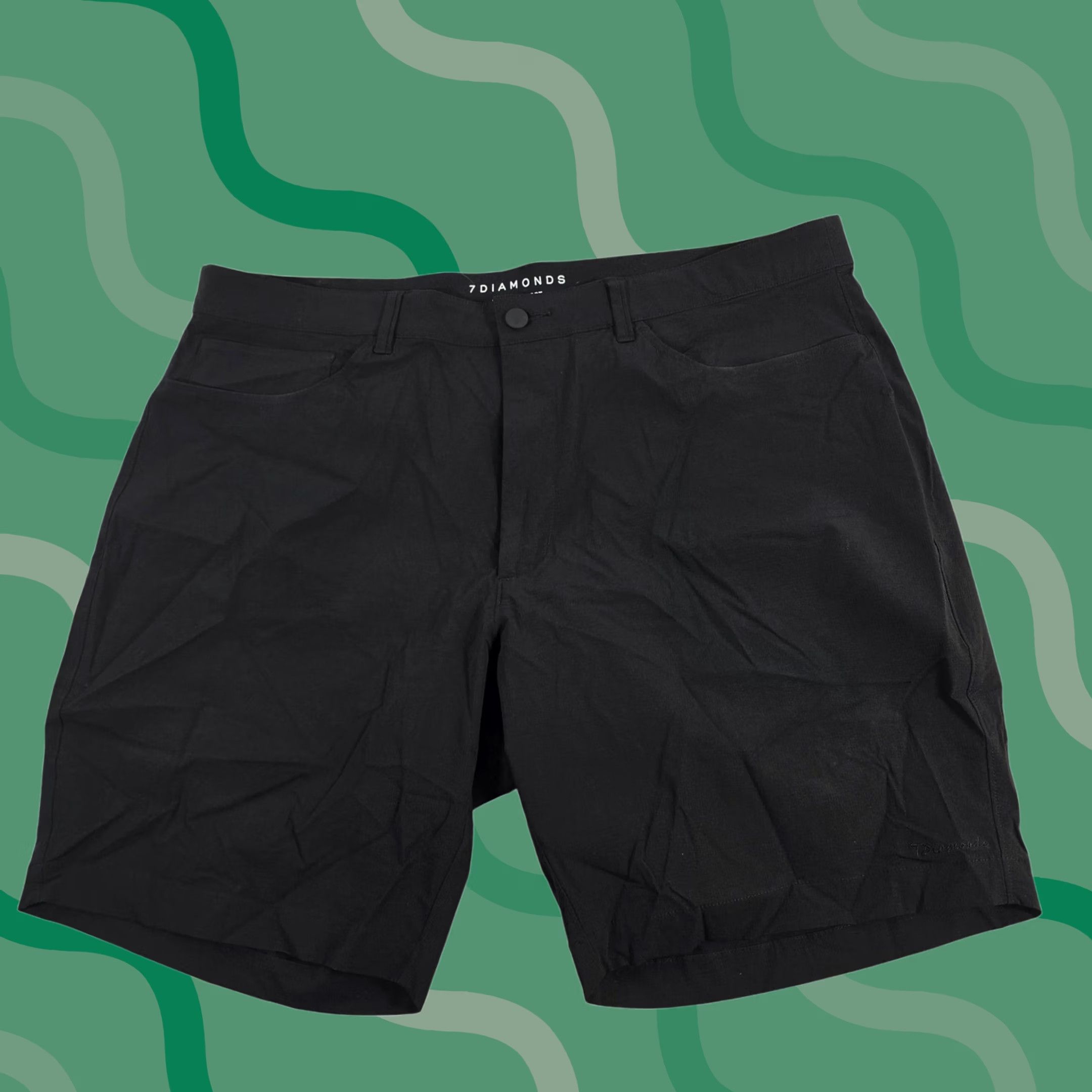 Vintage Fear of God Essentials Iridescent Nylon Running Short