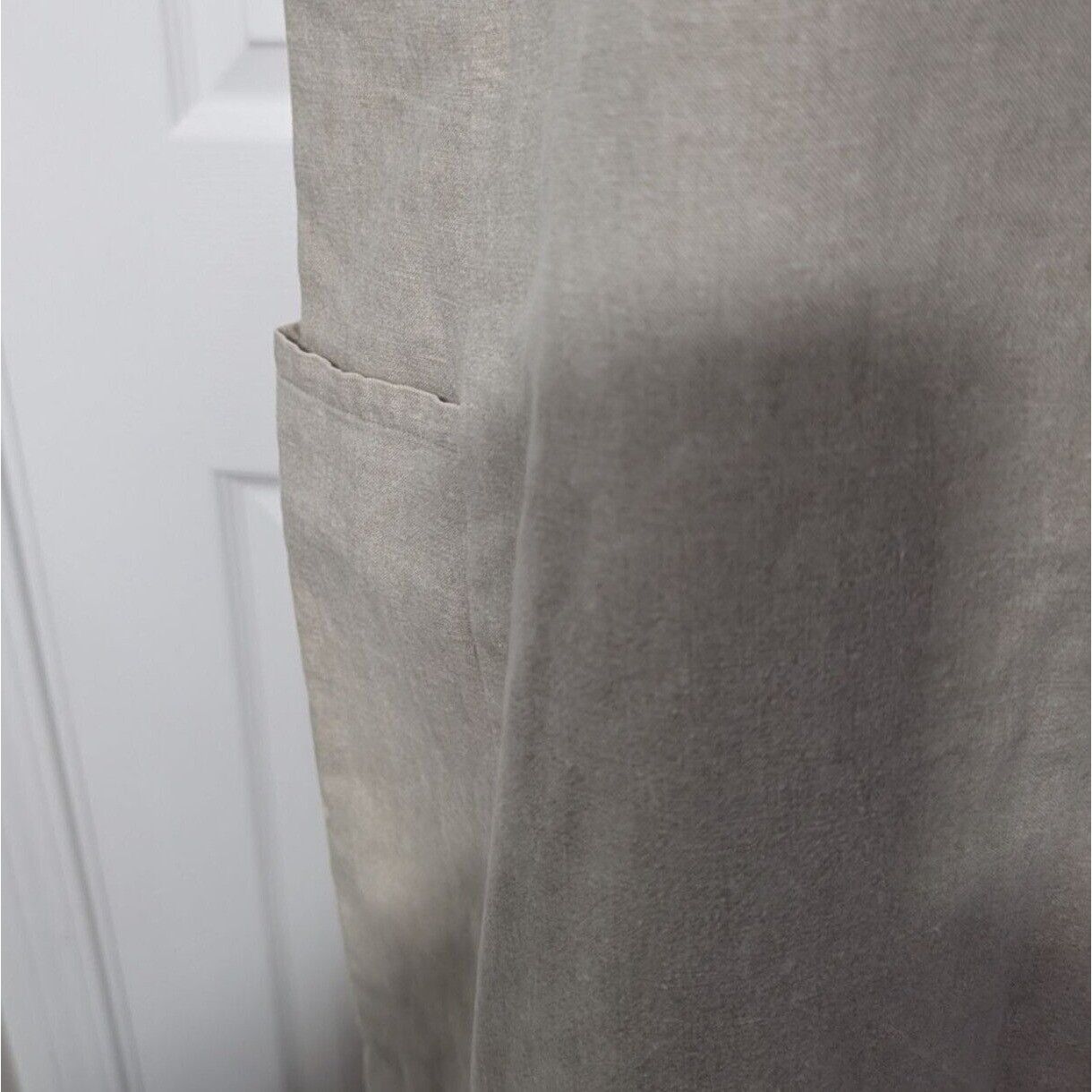 Designer J Peterman Linen Blend Midi Dress Womens Size Medium Beige Size M / US 6-8 / IT 42-44 - 5 Thumbnail