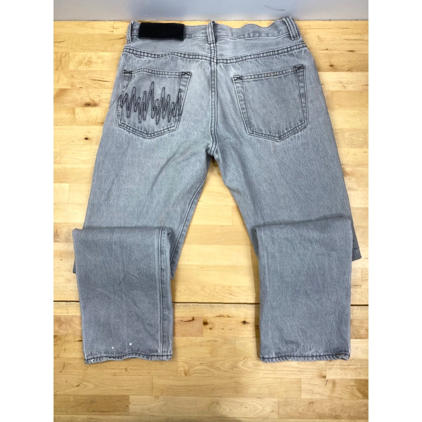 The Hundreds The Hundreds Denim Jeans Mens 30x28 Gray Casual Button Fly Skinny #6832 Size US 30 / EU 46 - 5 Thumbnail