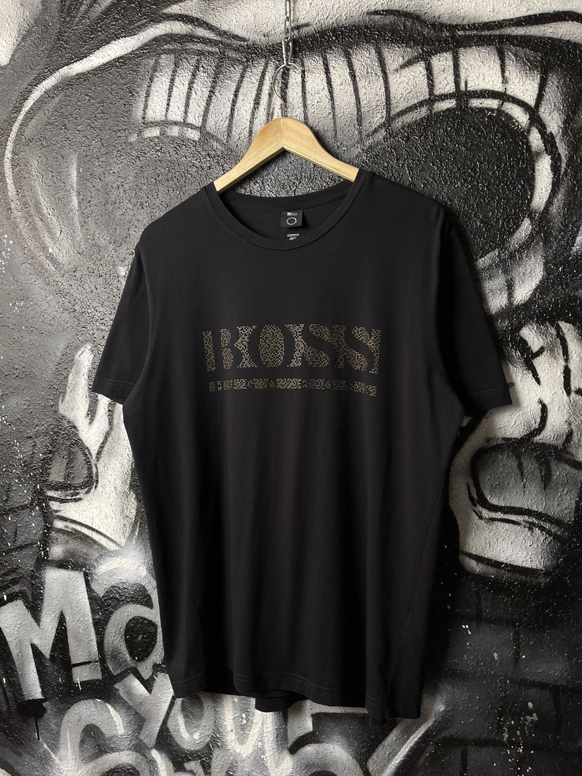 Hugo Boss Hugo Boss Print Logo Black T-Shirt Men’s Size L Size US L / EU 52-54 / 3 - 1 Thumbnail