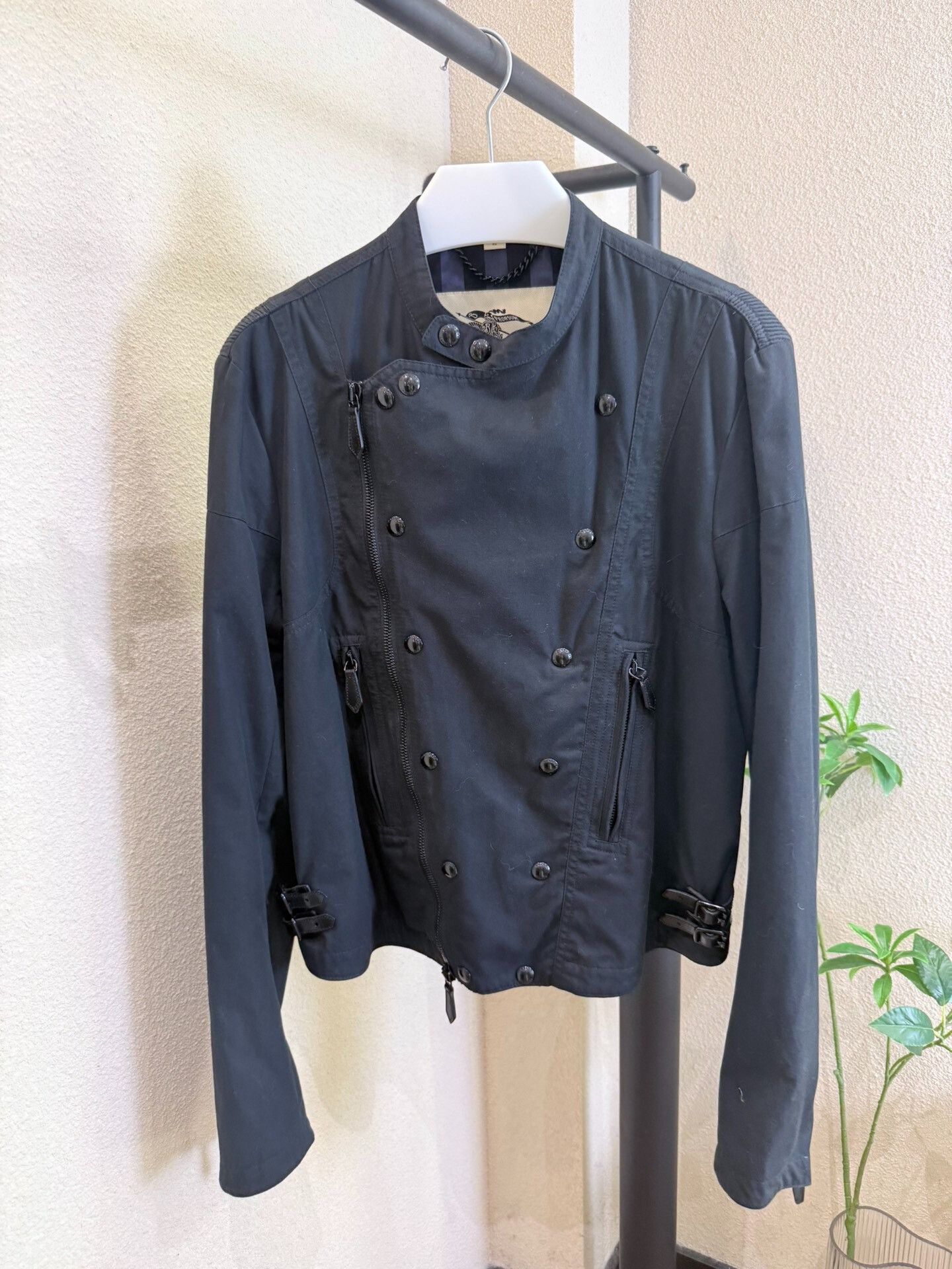 Burberry Burberry Double Breasted Cotton Jacket Size 52 Size US L / EU 52-54 / 3 - 1 Thumbnail