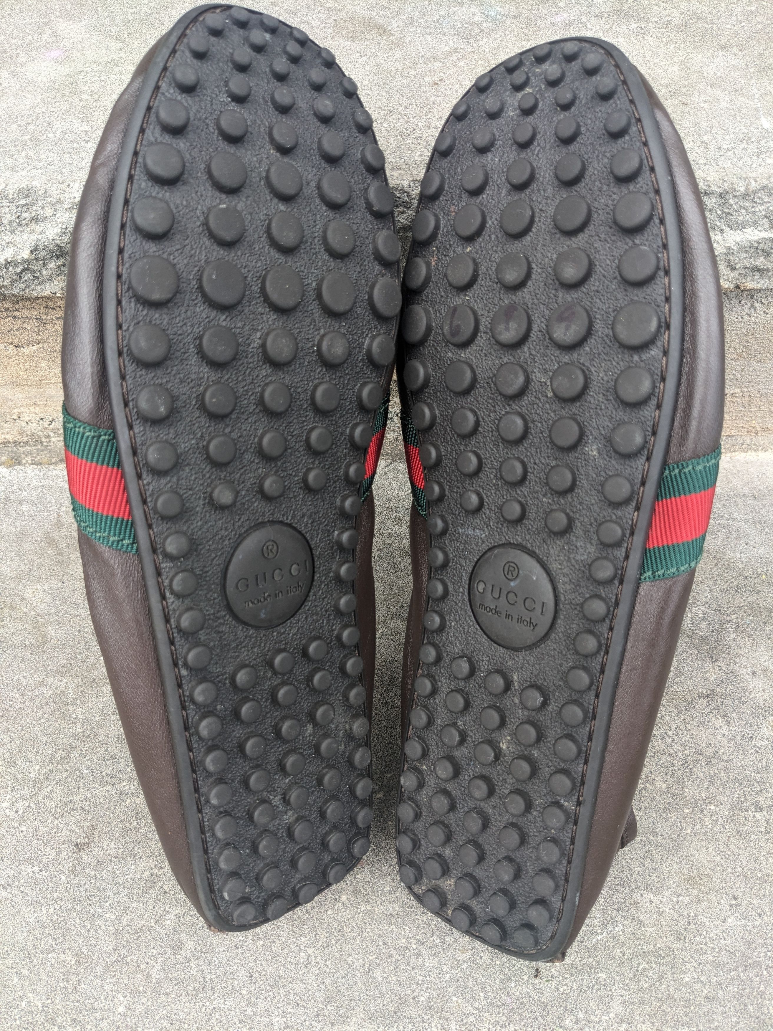 Designer × Gucci Gucci Mens Nappa Moorea Pesante Driving Loafers Size 9 Size US 9 / EU 42 - 9 Thumbnail