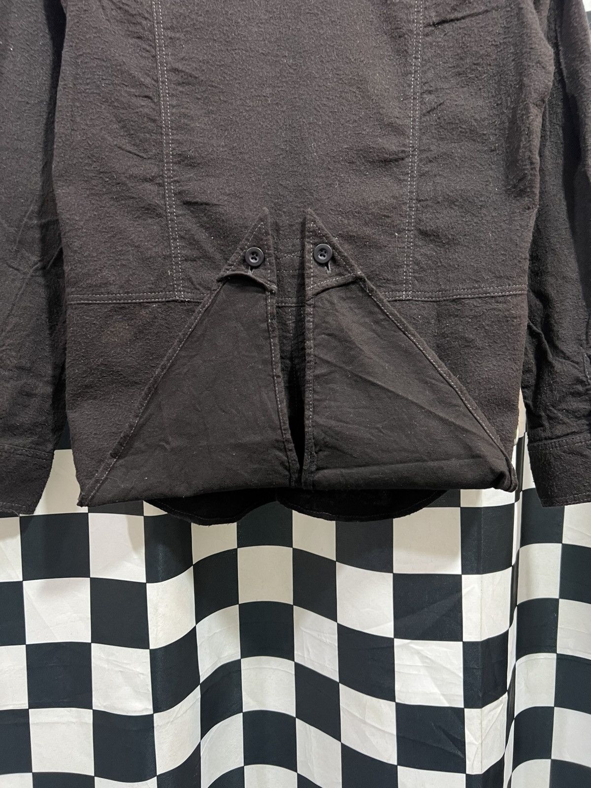Japanese Brand Algonquins Asymmetrical Punk Long Tail Shirt Size US S / EU 44-46 / 1 - 7 Thumbnail