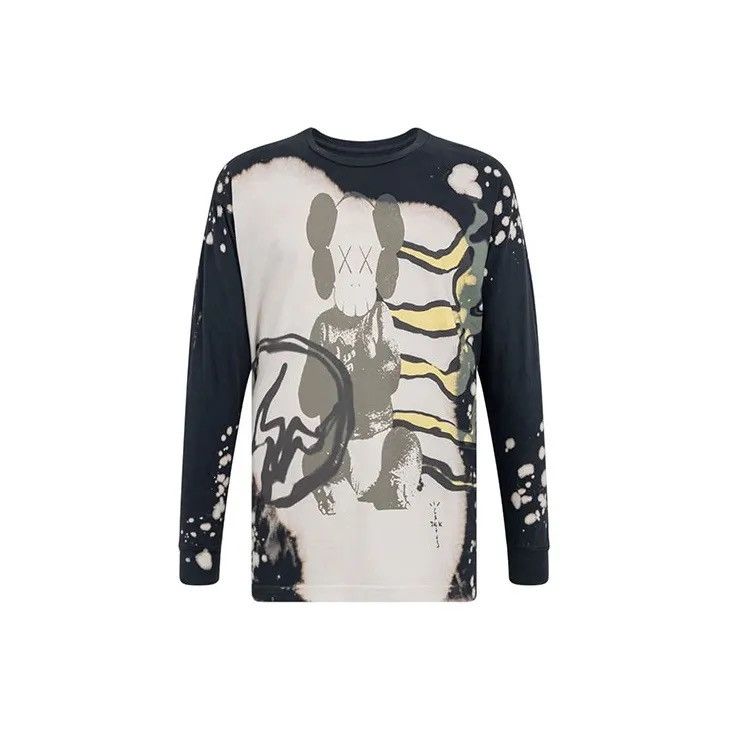 Kaws × Travis Scott Travis Scott X Fragement Kaws ''Cactus Jack'' L/S T-shirt Size US S / EU 44-46 / 1 - 1 Thumbnail