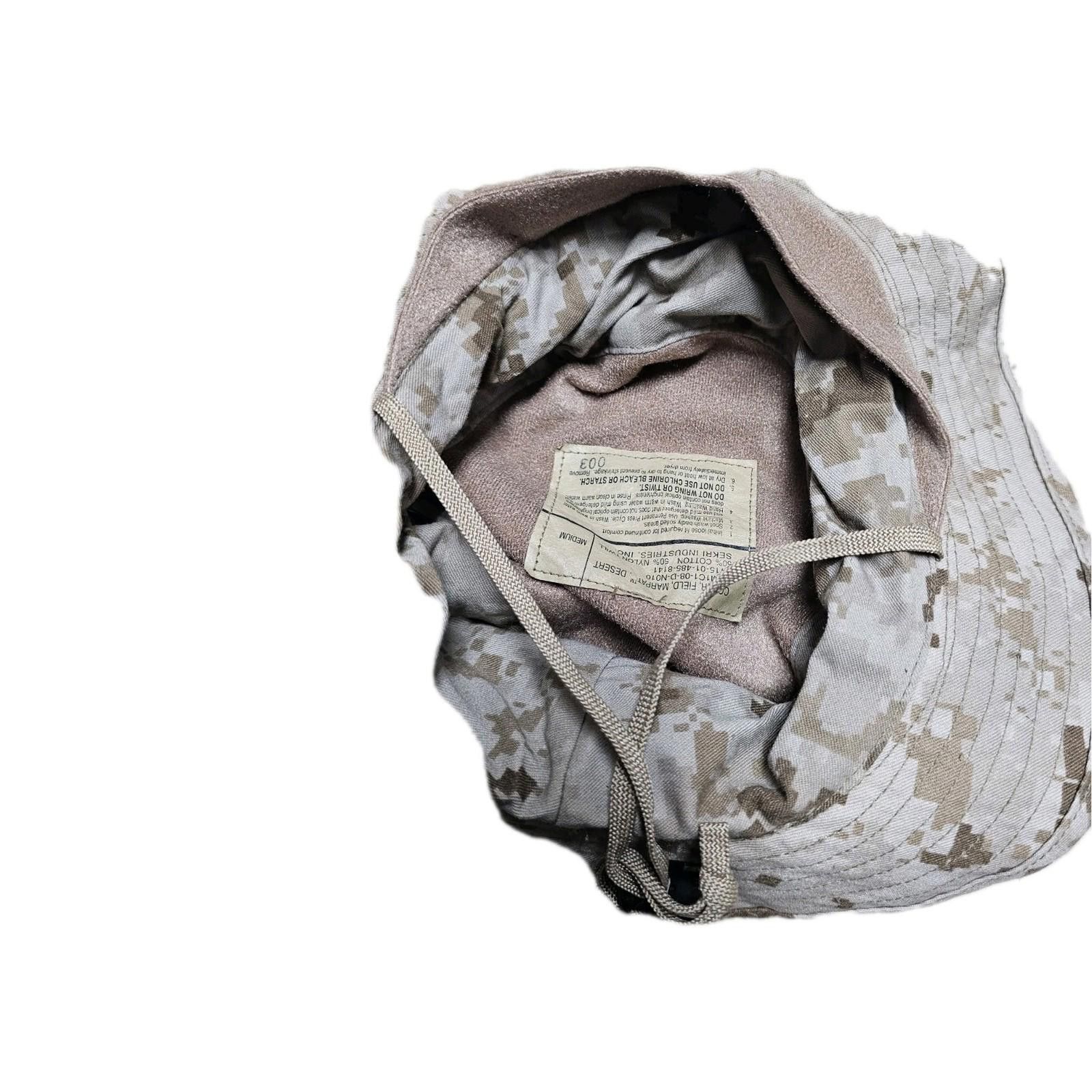 Other Cover Field Marpat Authentic USMC Issued Desert Hat Medium Size ONE SIZE - 2 Thumbnail
