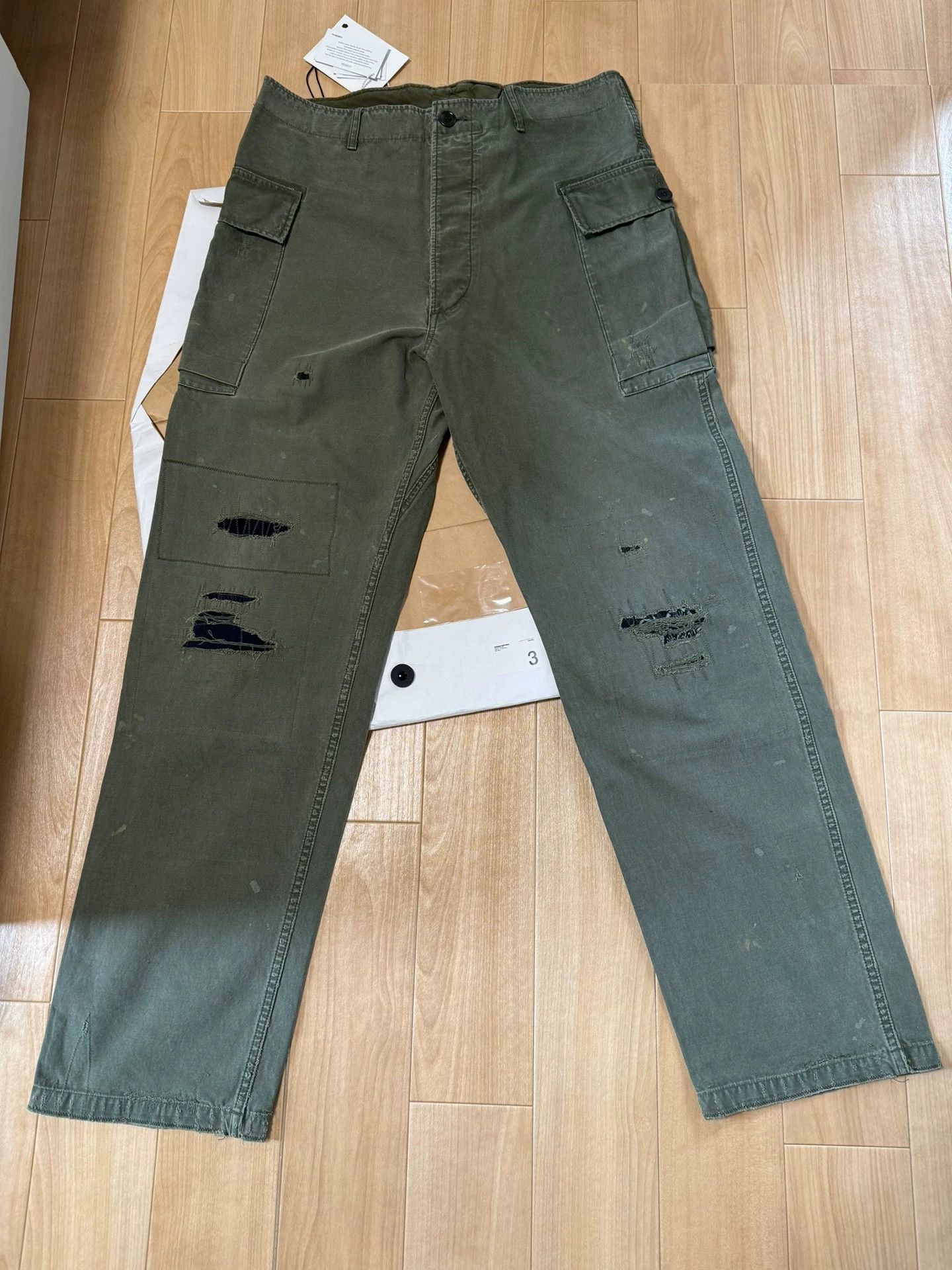 Visvim VISVIM 19AW VETERANS PANTS CRASH SPOT | Grailed