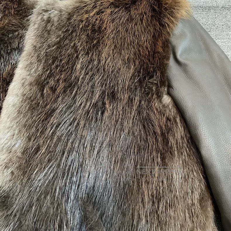 Givenchy Givenchy Beaver Fur Leather Lamb Leather Size US M / EU 48-50 / 2 - 3 Thumbnail