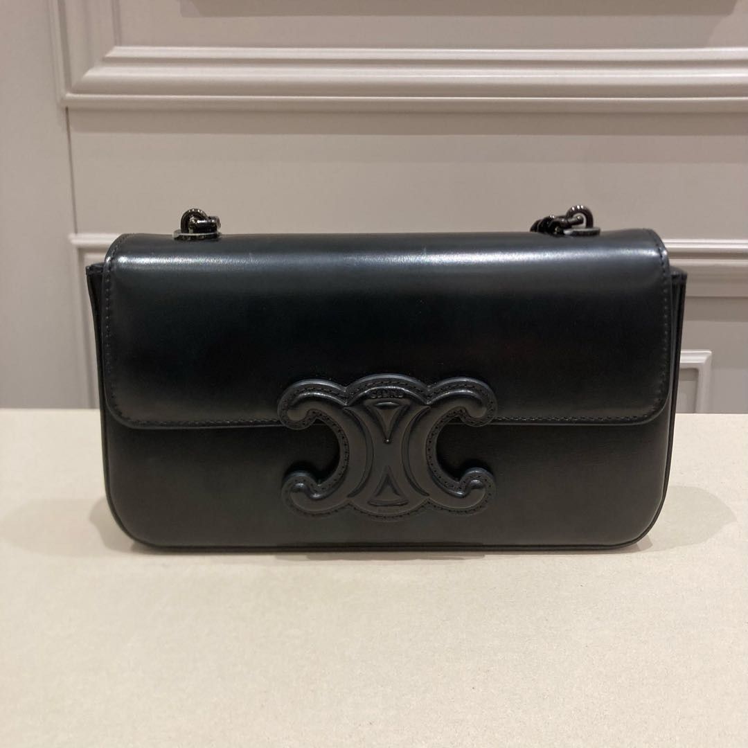 Celine Celine Triomphe Chain Shoulder Bag Size ONE SIZE - 1 Thumbnail
