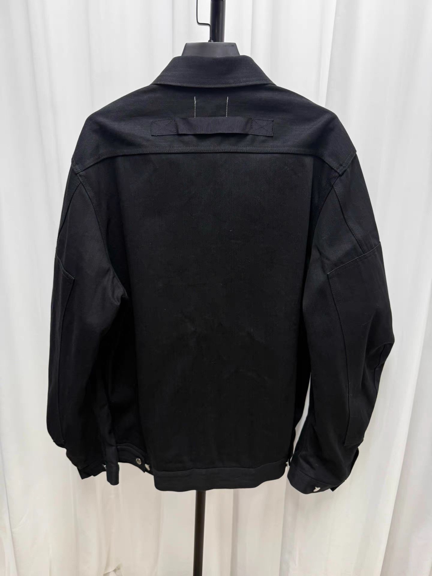 Takahiromiyashita The Soloist. The soloist 19AW Patchwork Black Raw Denim Loose Jacket K20 Size US S / EU 44-46 / 1 - 6 Thumbnail