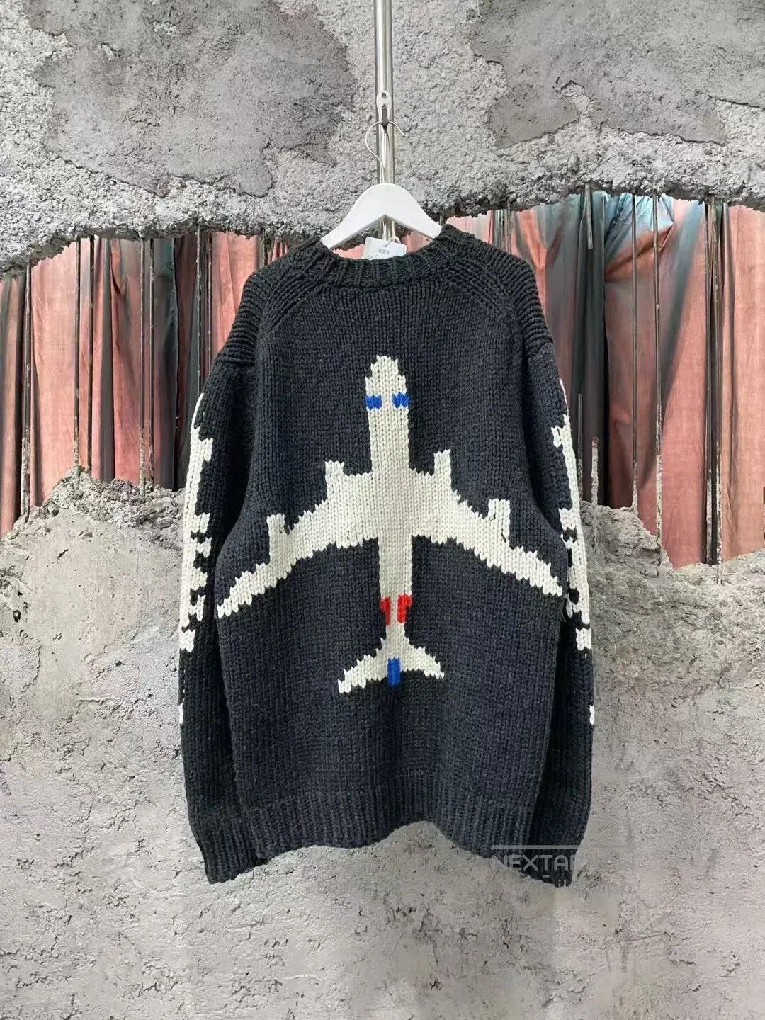 Louis Vuitton louis vuitton airplane pattern knit sweater. Size US L / EU 52-54 / 3 - 2 Thumbnail
