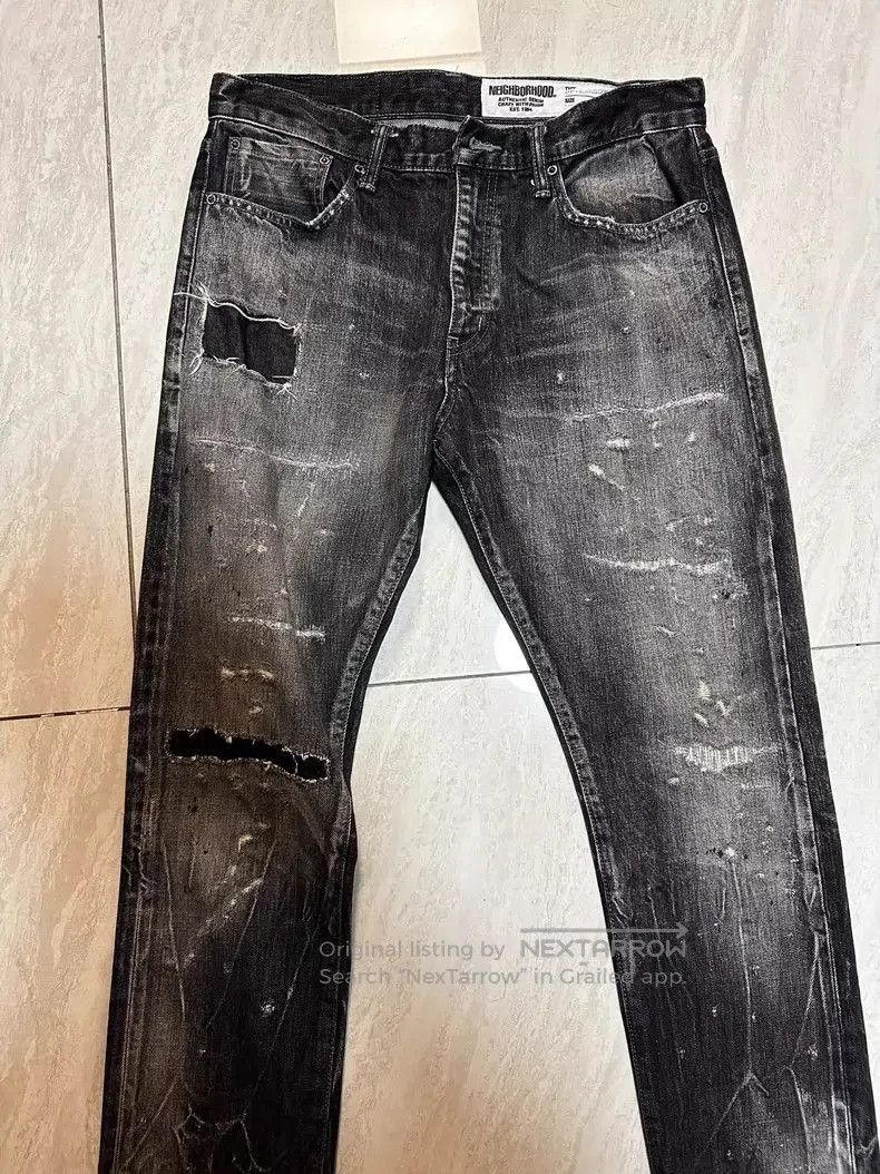 Neighborhood Neighborhood 20SS Bullet Hole Jeans. Size US 29 - 1 Thumbnail