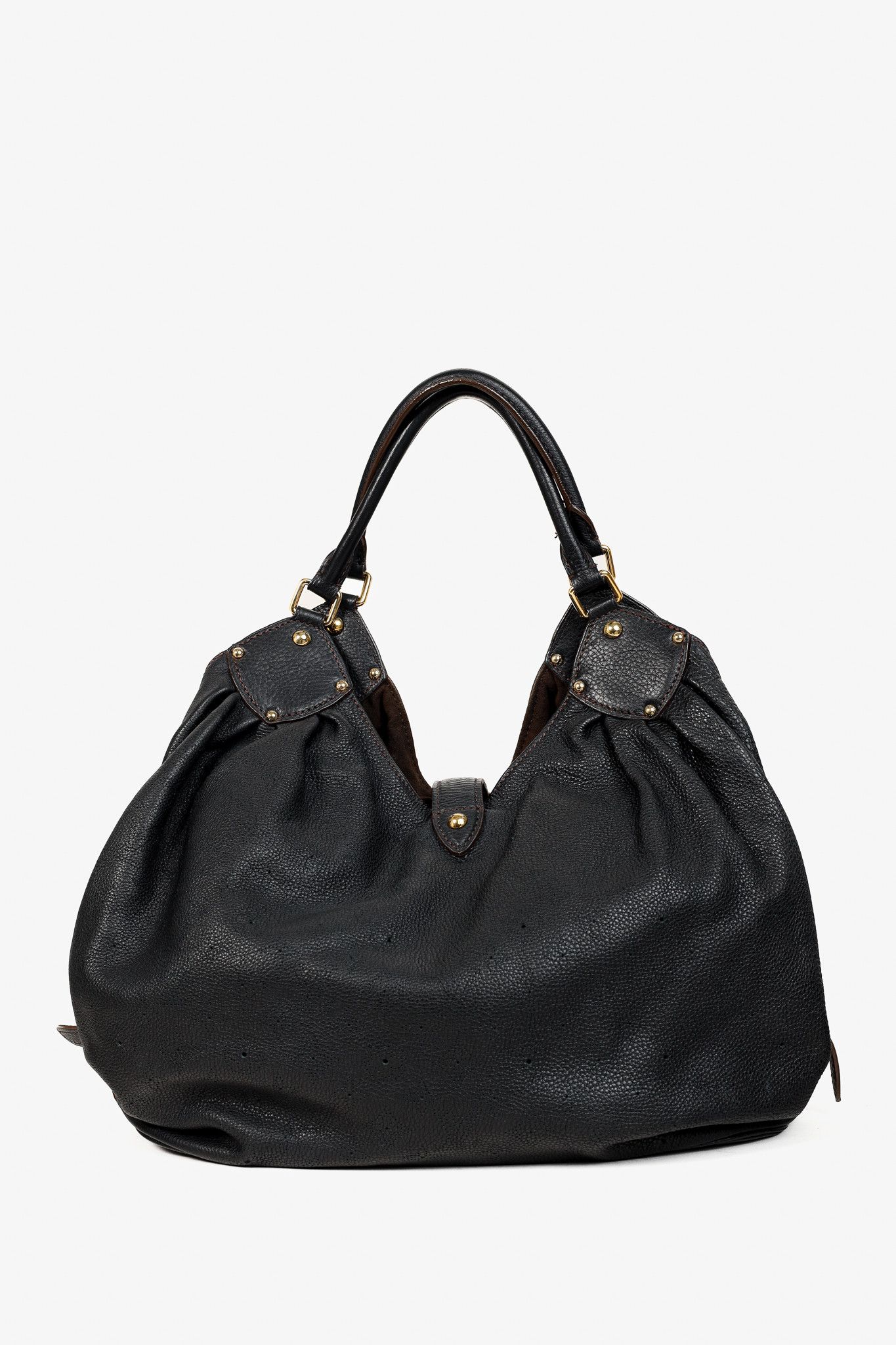 Louis Vuitton Louis Vuitton Mahina L Perforated Monogram Leather Hobo Size ONE SIZE - 4 Thumbnail