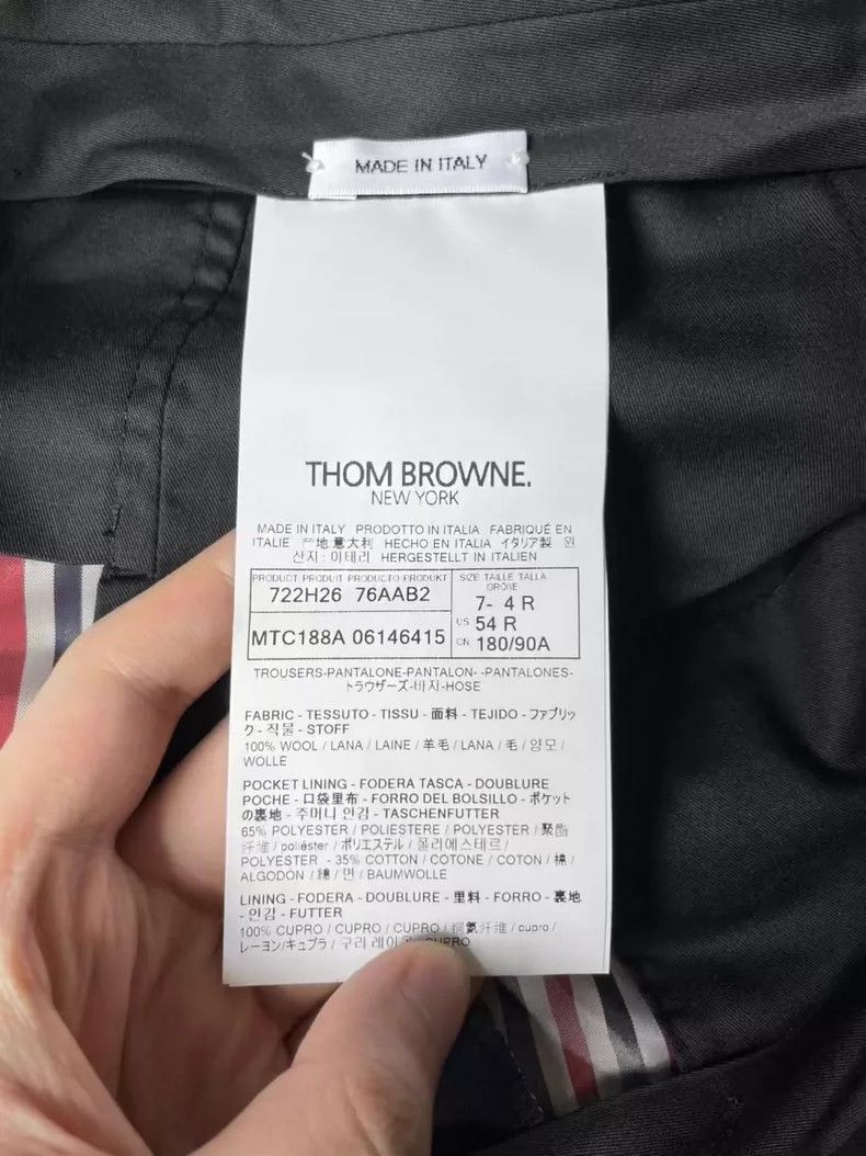 Thom Browne Thom Browne Size 4 Wool suit and shorts 2505-Nextarrow Size US 34 / EU 50 - 5 Thumbnail