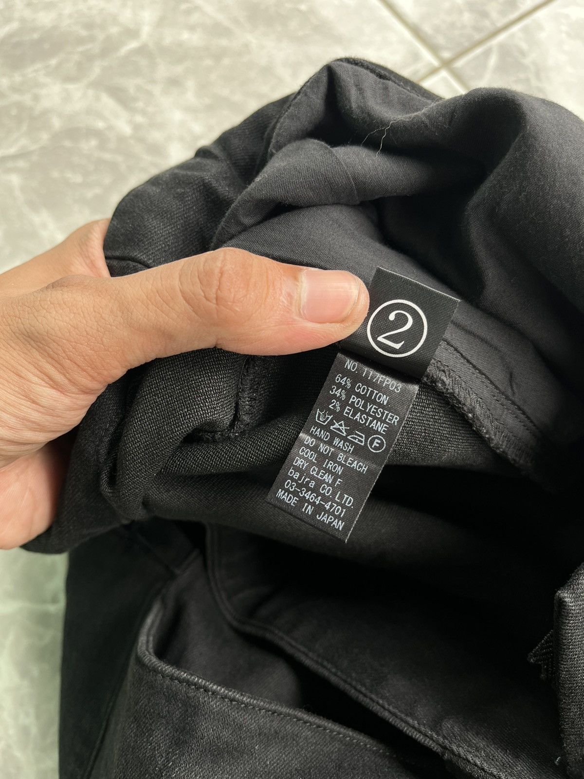 Bajra Bajra Washed Denim Pants Size US 28 / EU 44 - 10 Thumbnail