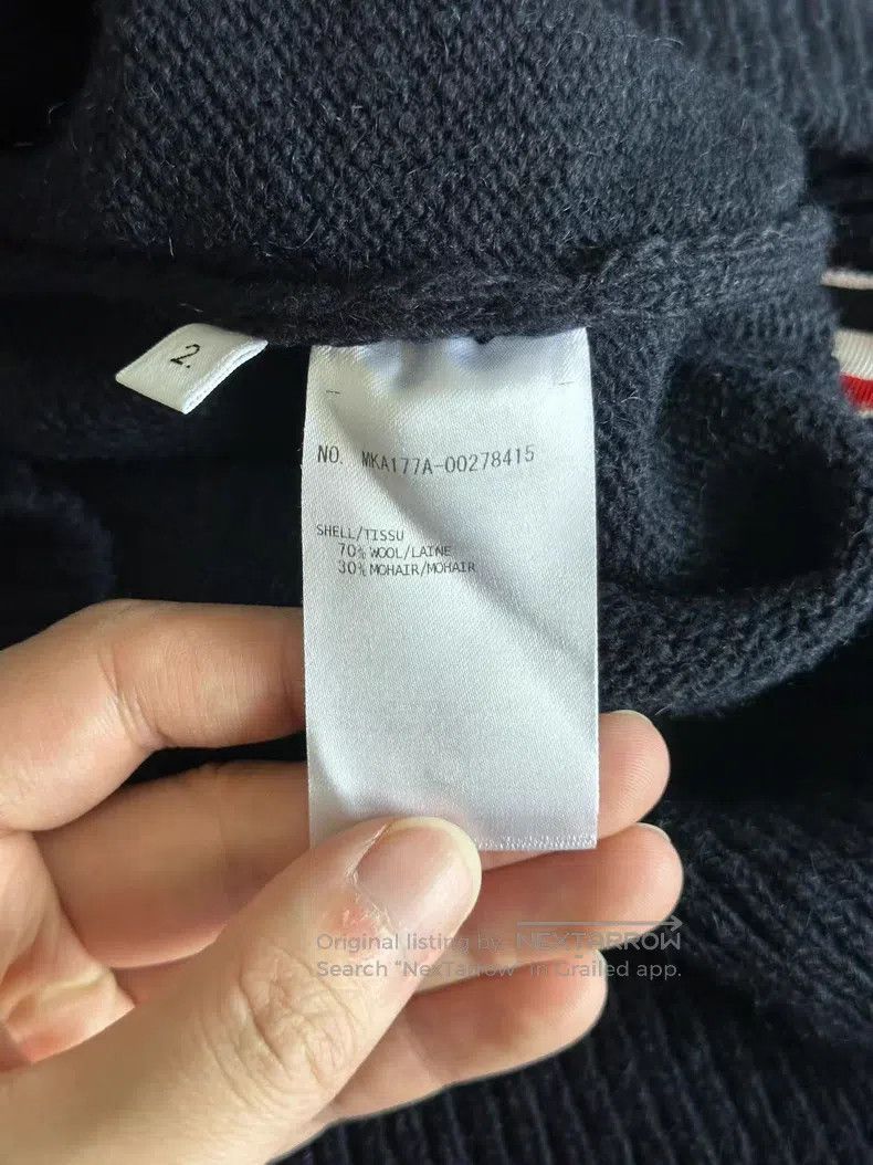 Thom Browne Thom Browne Striped Sweater - Blue Size US XXL / EU 58 / 5 - 4 Thumbnail