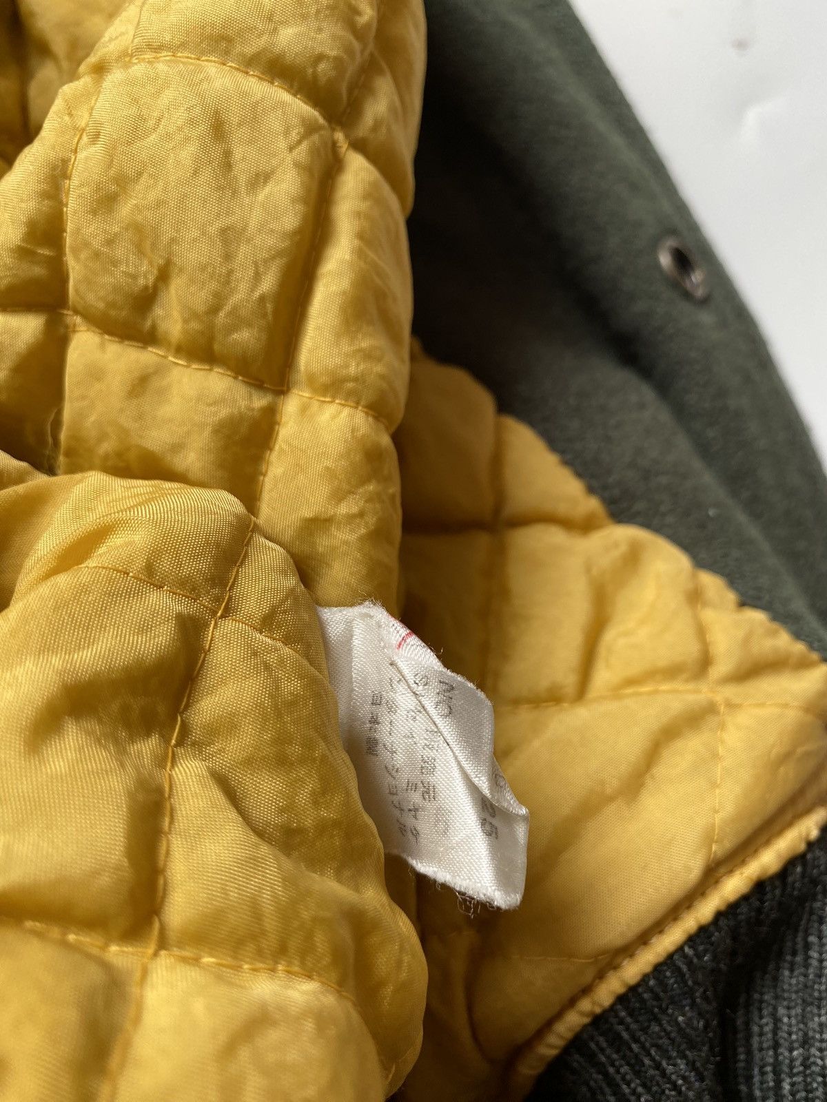 Issey Miyake × Tsumori Chisato Issey Miyake Sport Varsity Wool Flag Bomber Jacket 1984 Size US L / EU 52-54 / 3 - 8 Thumbnail