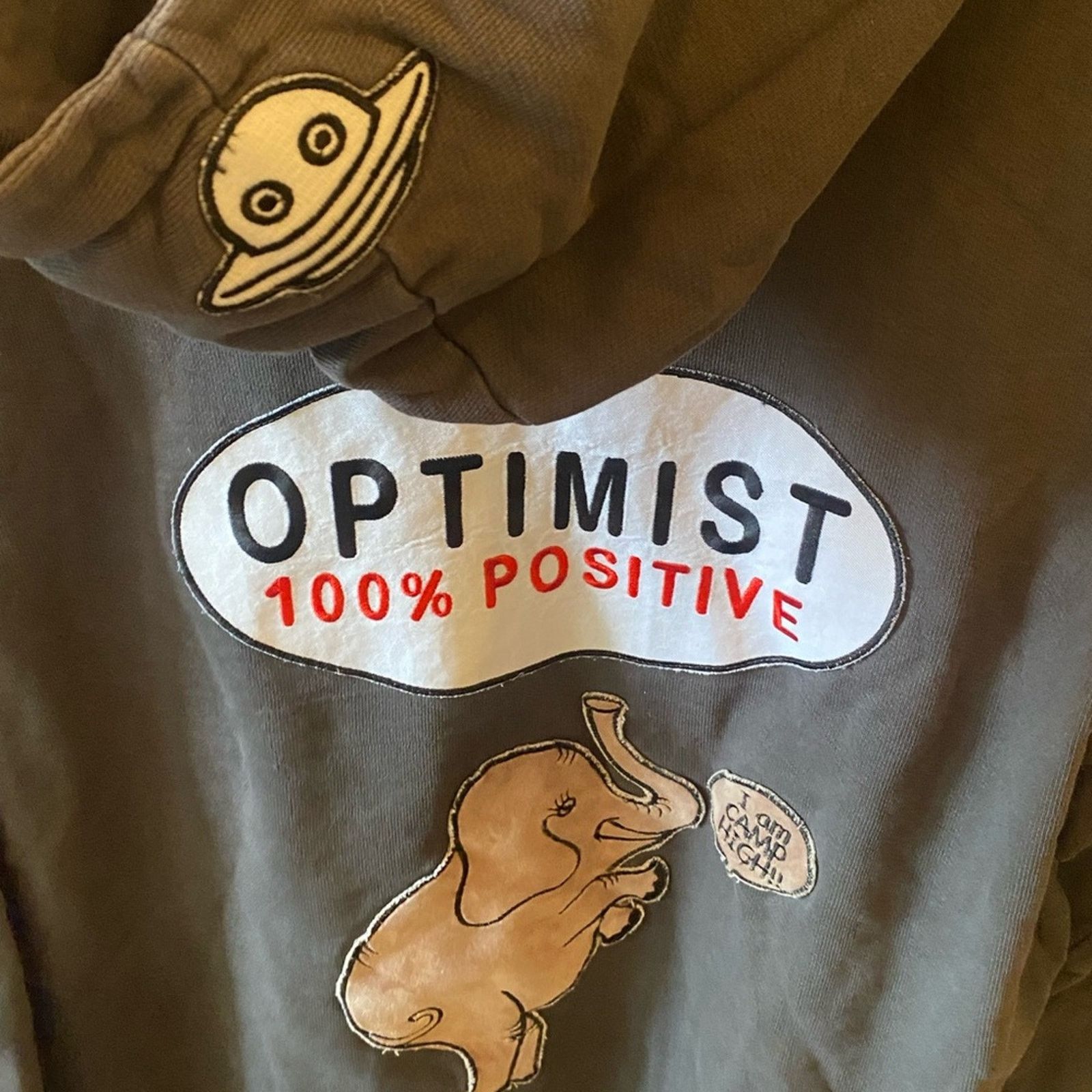 Camp High CampHigh Collective Optimism graphic Sweatshirt UNI Black L Size US L / EU 52-54 / 3 - 4 Thumbnail
