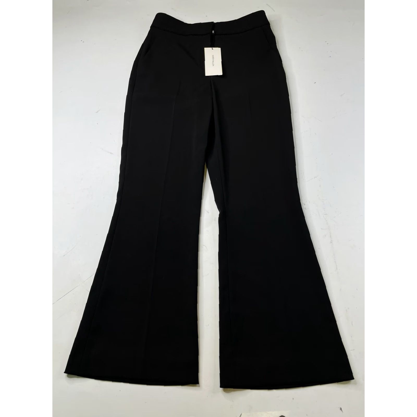 Karen Millen Karen Millen Pants Dress Bootcut Women Black NWT Size 8 Regular Inseam 25 Size 30" / US 8 / IT 44 - 2 Thumbnail