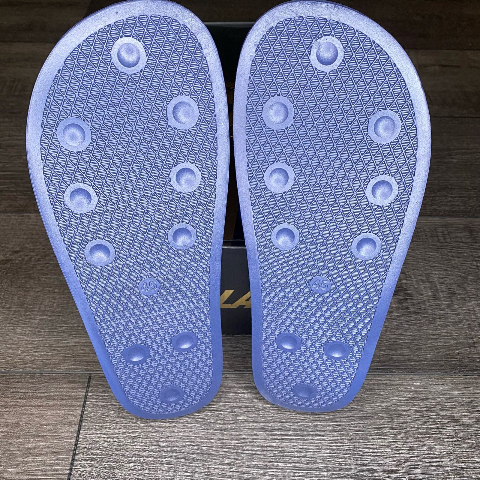 Palace Palace Slider Navy Slides US 10.5/ UK 10 Size US 10.5 / EU 43-44 - 5 Thumbnail