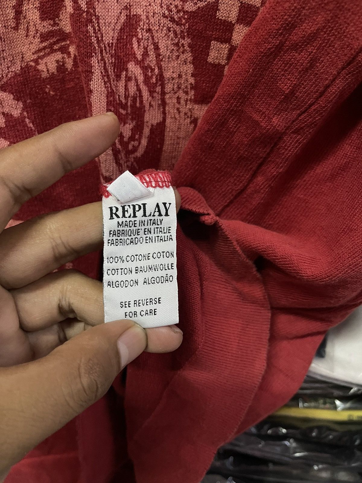 Replay Replay Long Sleeve " Racing Fever "🔥🔥🔥 Size US M / EU 48-50 / 2 - 5 Thumbnail