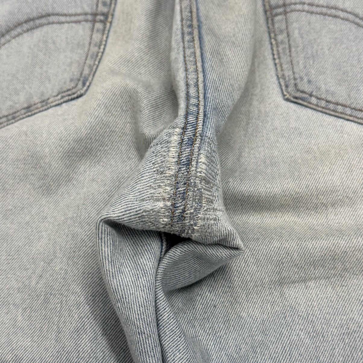 Levi's Levis 551 Big E Hemp Repaired Denim Pants Size US 35 - 13 Thumbnail