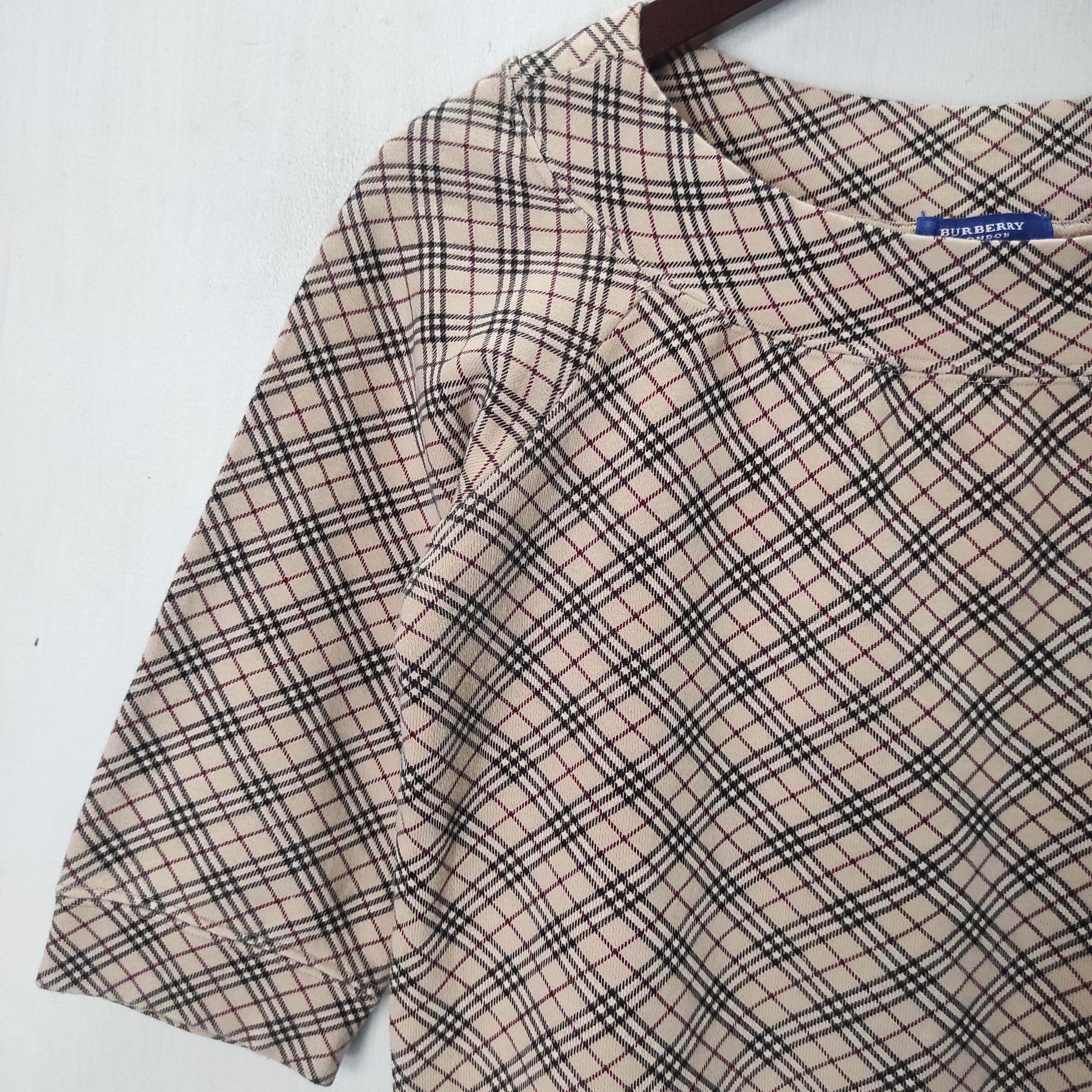 Burberry Burberry Novacheck Crop Tops Size M / US 6-8 / IT 42-44 - 4 Thumbnail