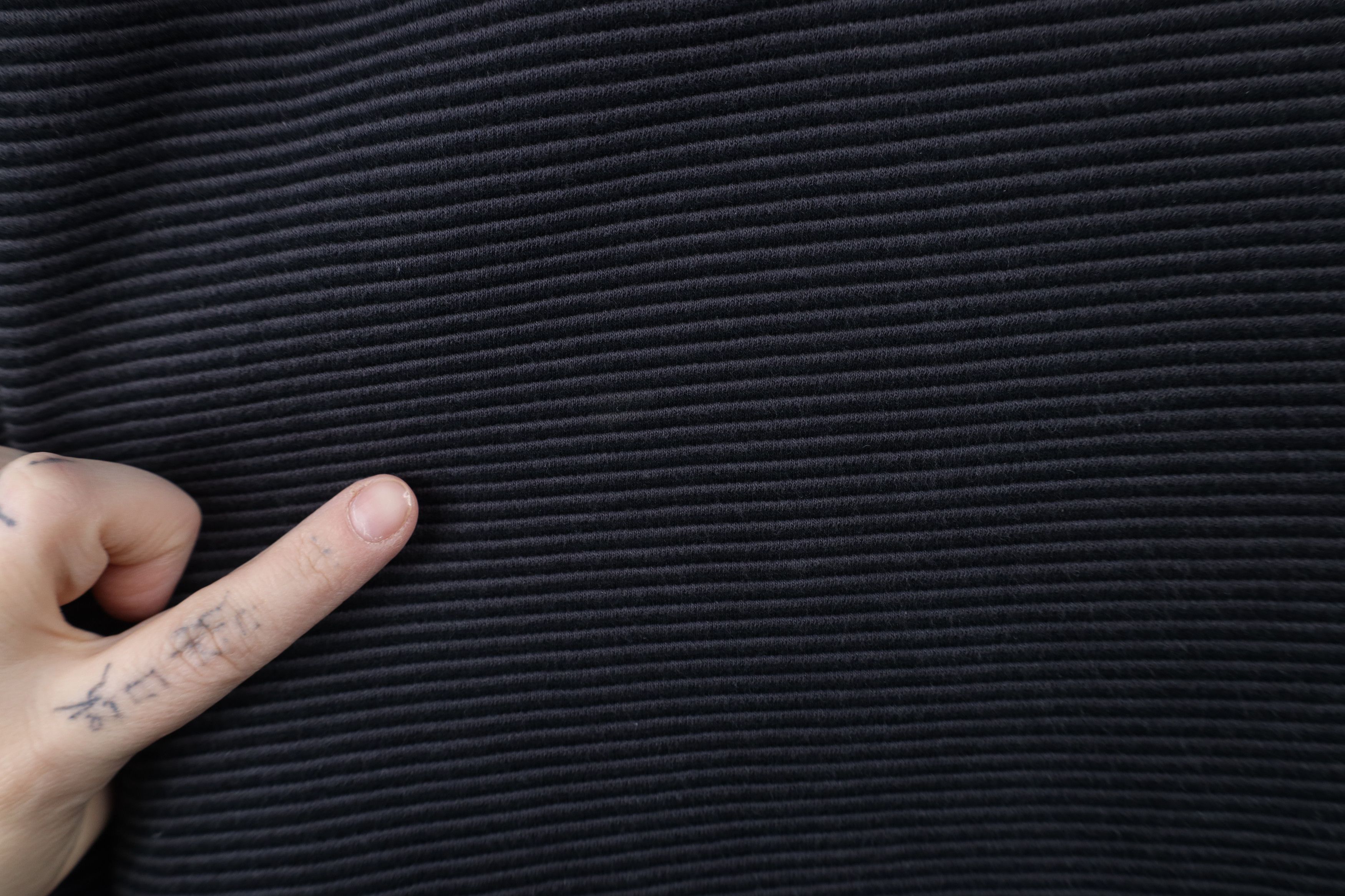 Vintage Vintage 90s Streetwear Ribbed Knit Long Sleeve Rugby Polo Size US XL / EU 56 / 4 - 4 Thumbnail