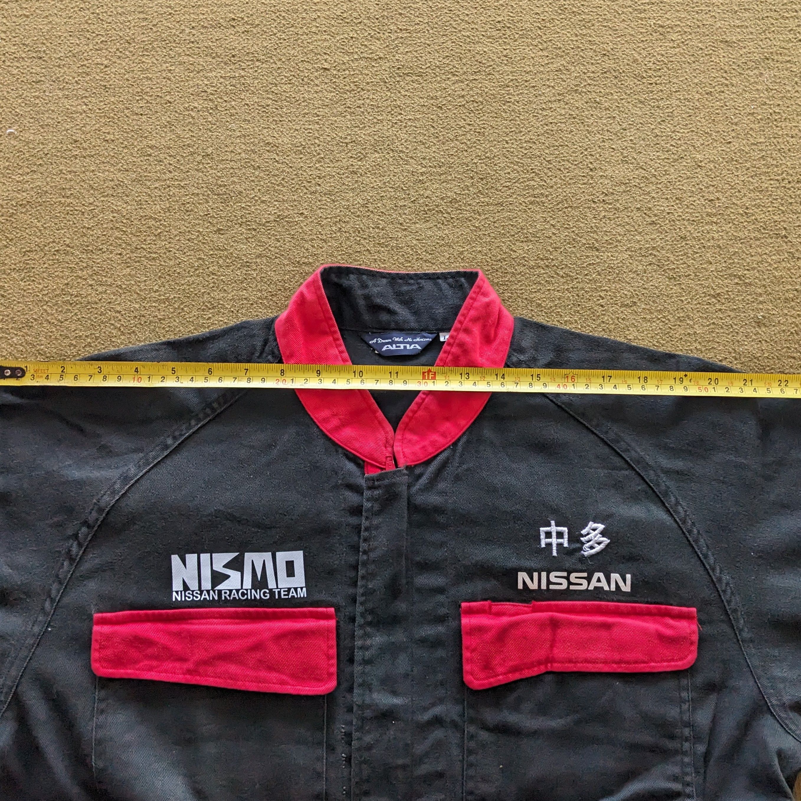 Japanese Brand Vintage NISMO NISSAN Racing Coverall Workwear Custom Jacket Size US XL / EU 56 / 4 - 5 Thumbnail