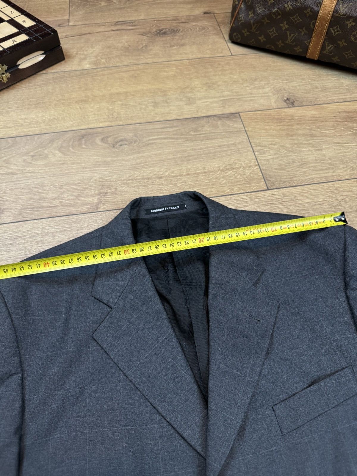 Yves Saint Laurent Vintage wool blazer Yves Saint Laurent original luxury item Size 48L - 7 Thumbnail