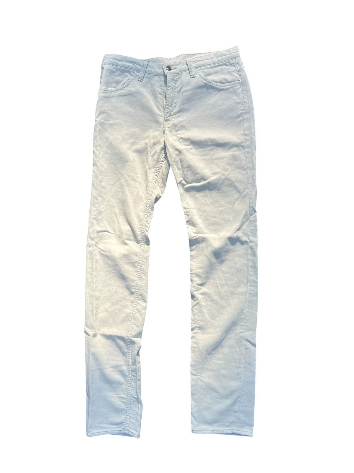 MasterPiece Cream Corduroy Jeans Size US 30 / EU 46 - 1 Thumbnail