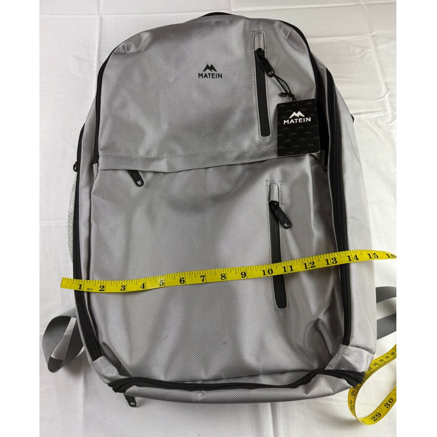 Other Matein Travel Backpack - Gray - New with Tags & Charger Size ONE SIZE - 3 Thumbnail