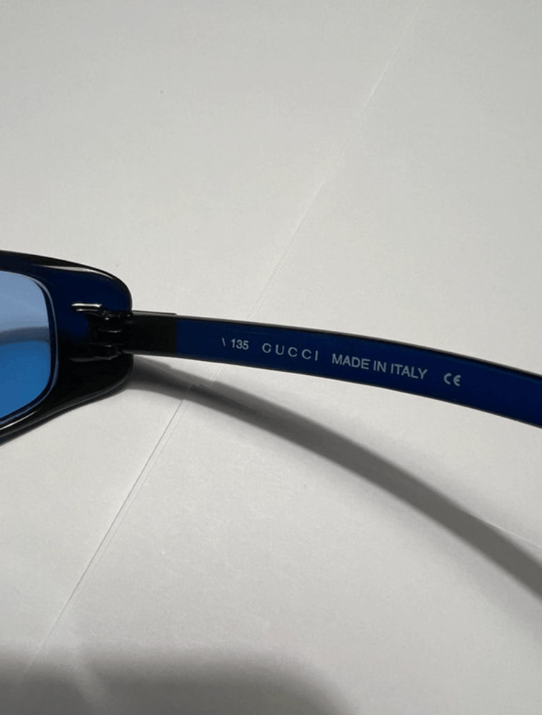 Tom Ford GUCCI Sunglasses GG 1188 Shield Rimless 90s Wrap Vintage Size ONE SIZE - 5 Thumbnail