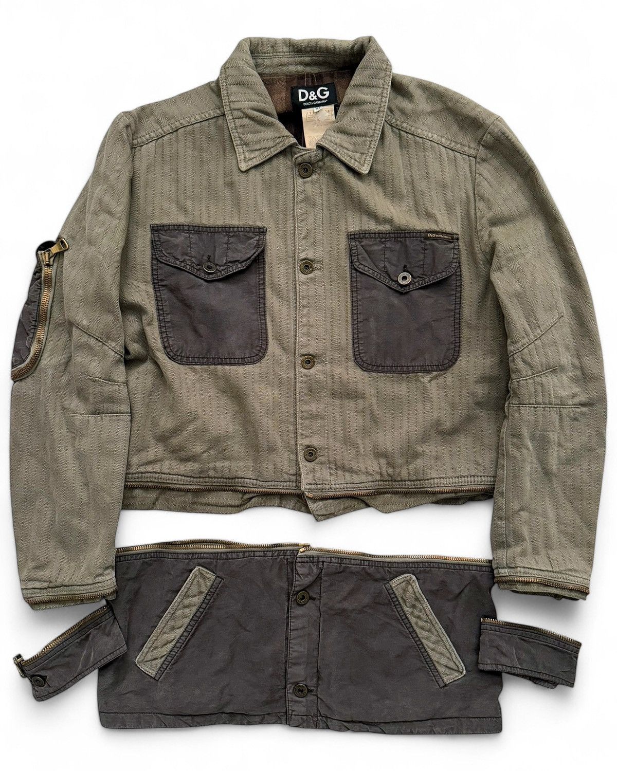 2003 Military Zip Off Hunting Jacket